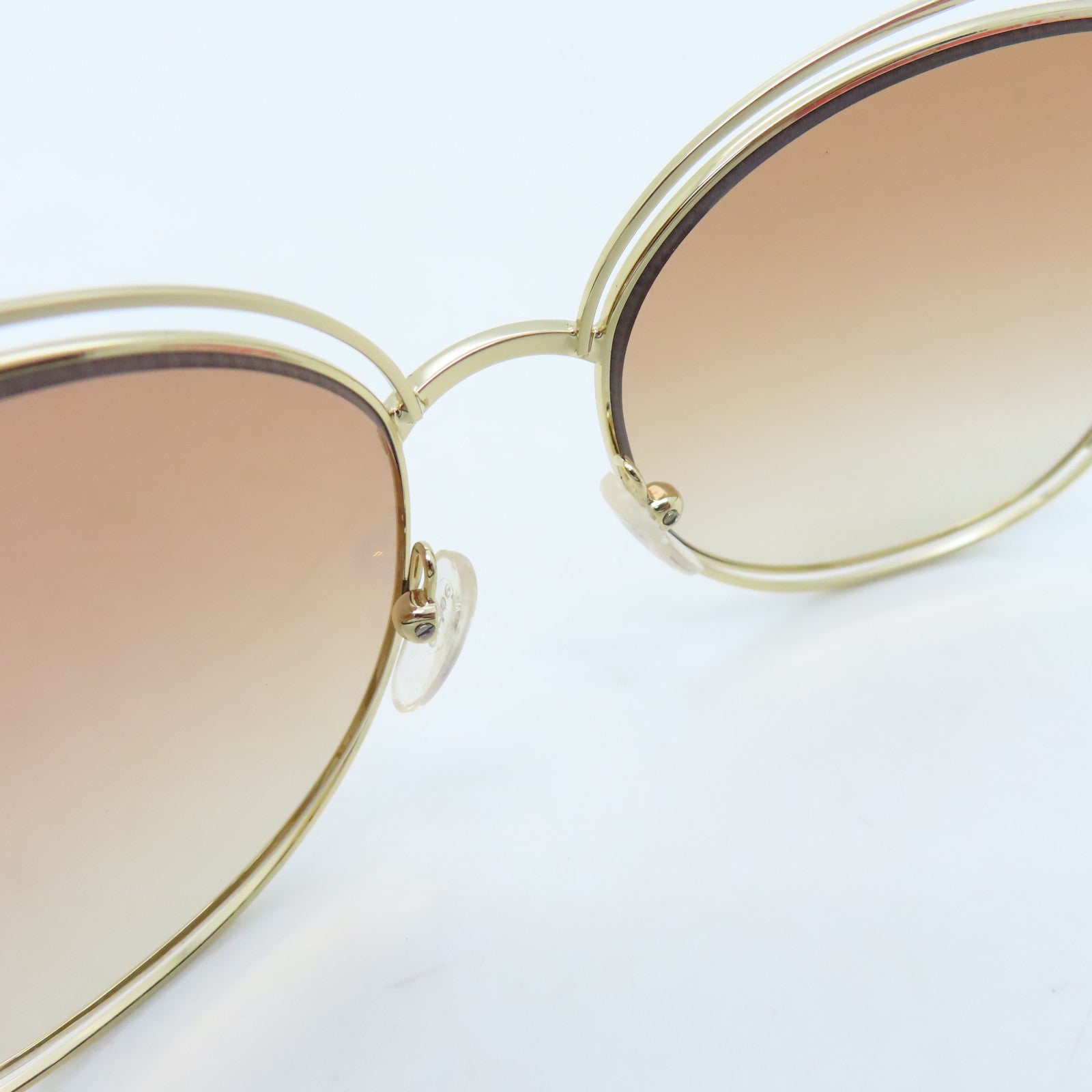 Chloe PVC Sunglasses brown