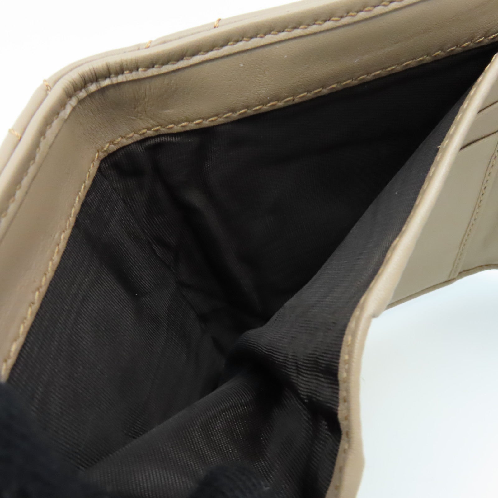 GUCCI 牛皮皮革GG Marmont Short Wallet短錢包啡色