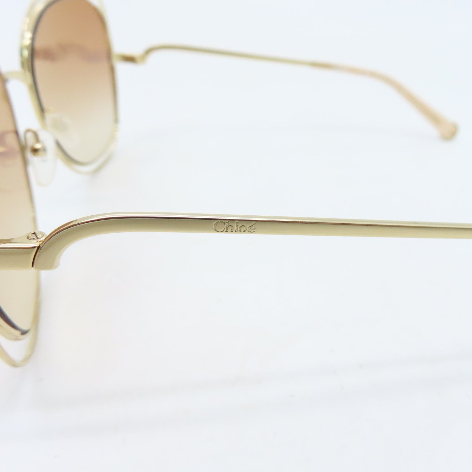 Chloe PVC Sunglasses brown