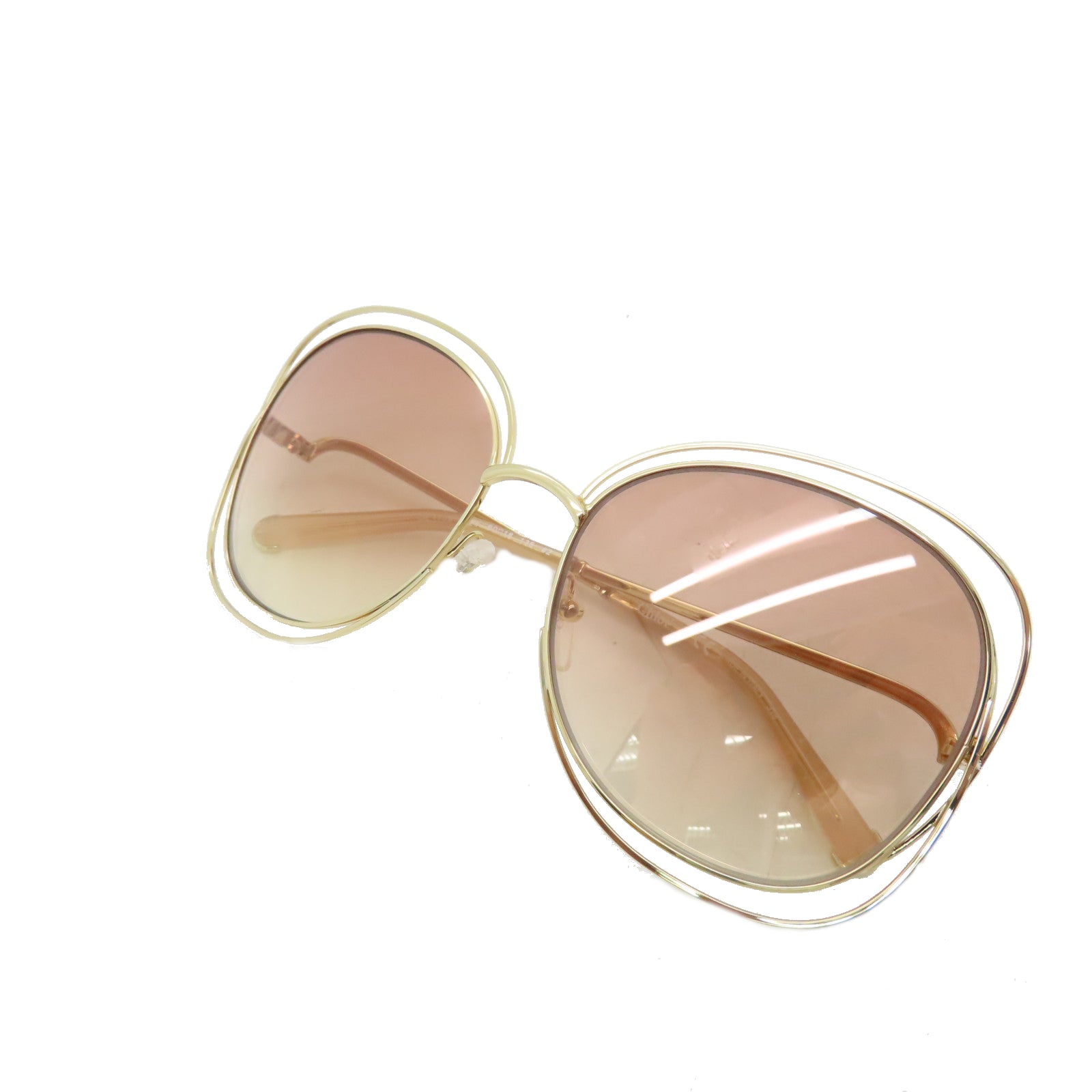 Chloe PVC Sunglasses brown