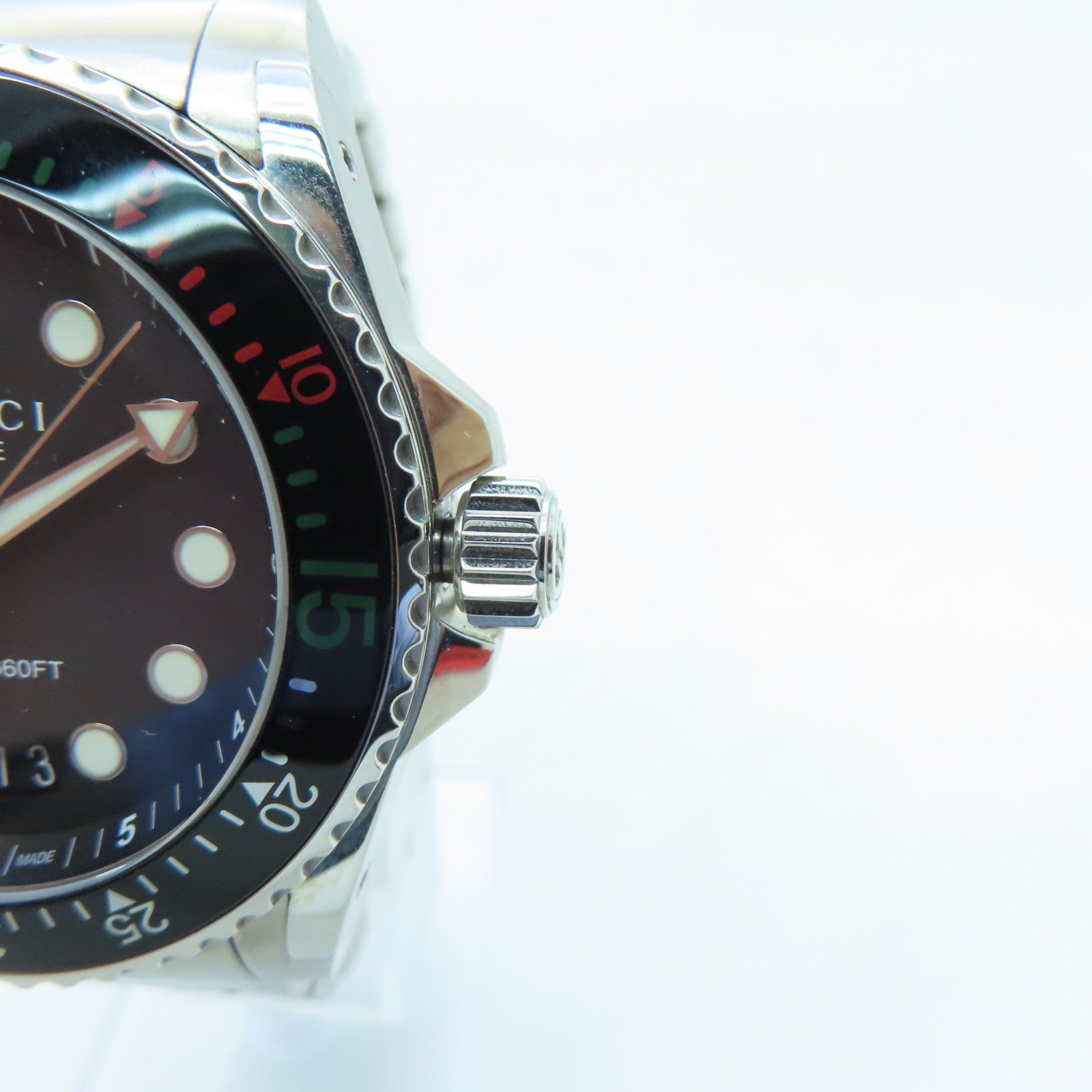 GUCCI Dive XL不鏽鋼手錶自動機芯黑色
