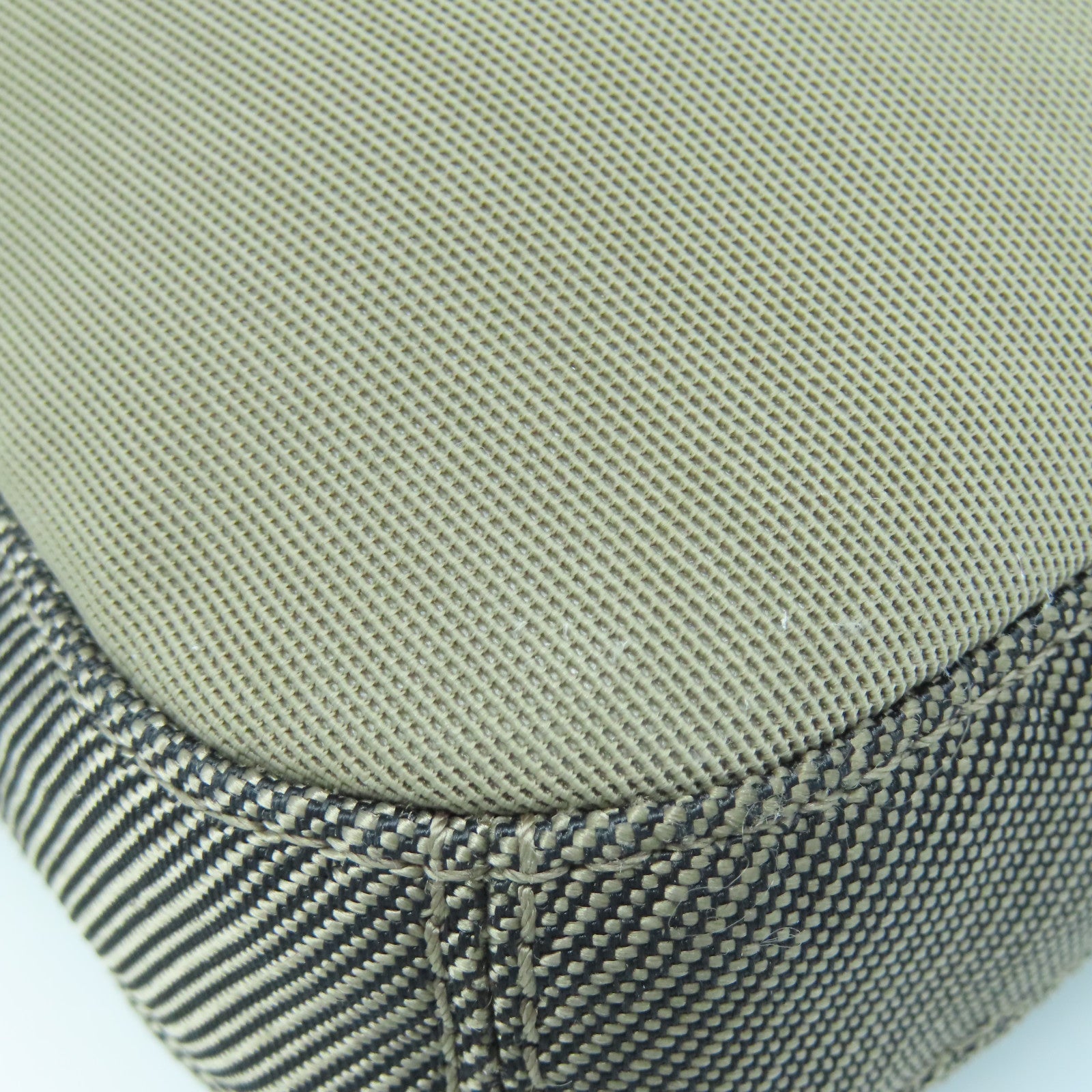 LOUIS VUITTON Damier Geant Arche Waist Bag silver buckle belt bag brown