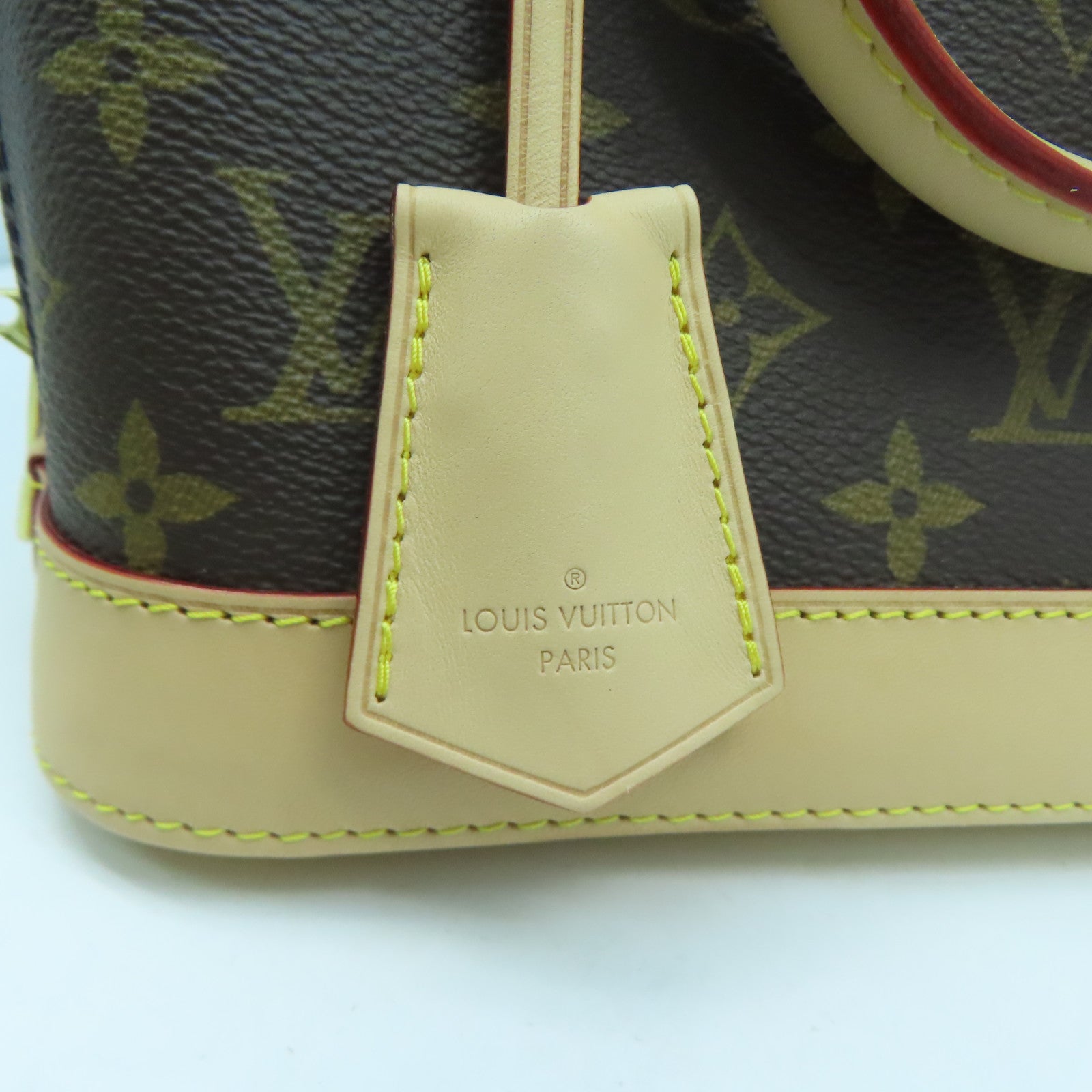LOUIS VUITTON Monogram Alma BB金扣手挽肩背兩用袋啡色