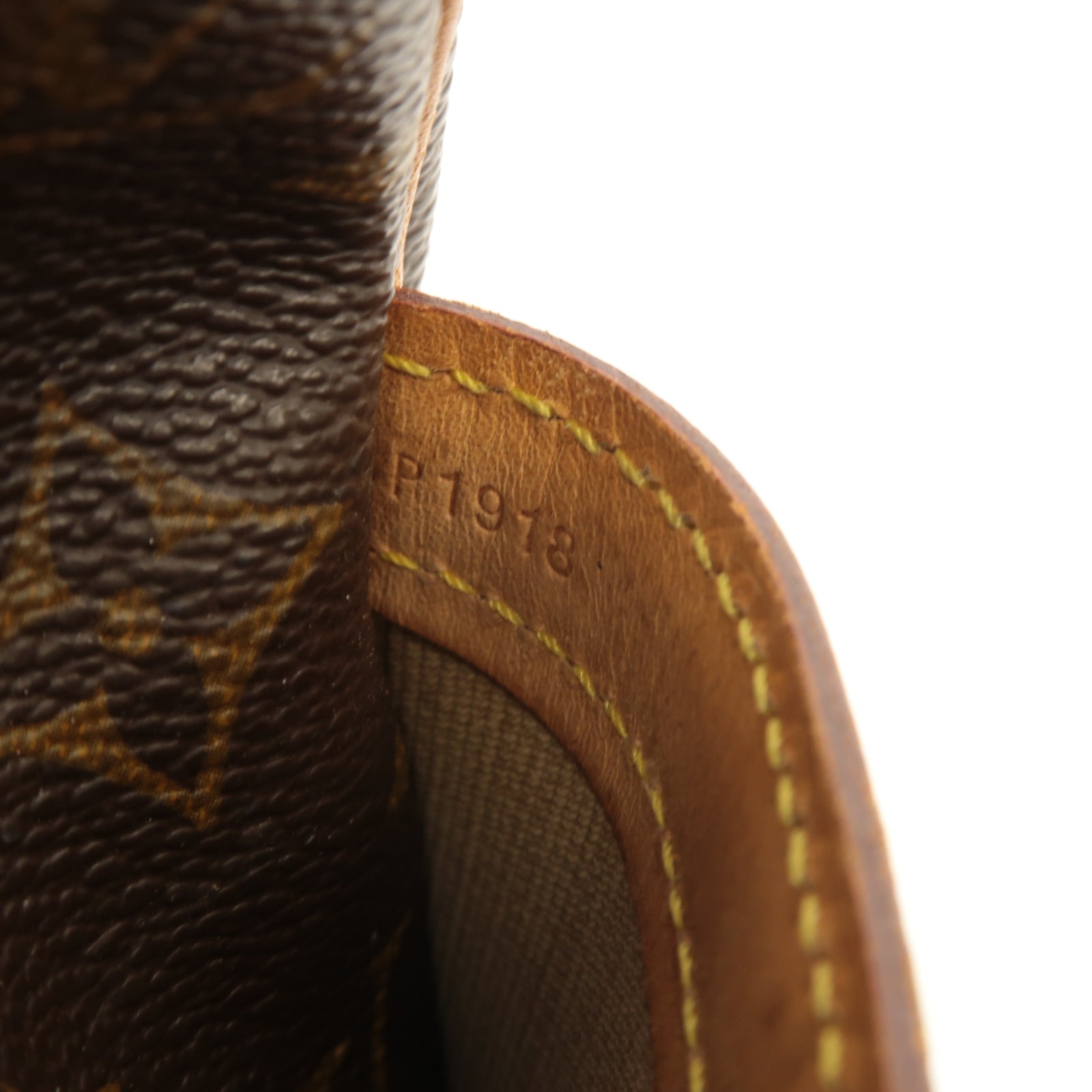 LOUIS VUITTON Monogram Reporter PM金扣肩背袋啡色