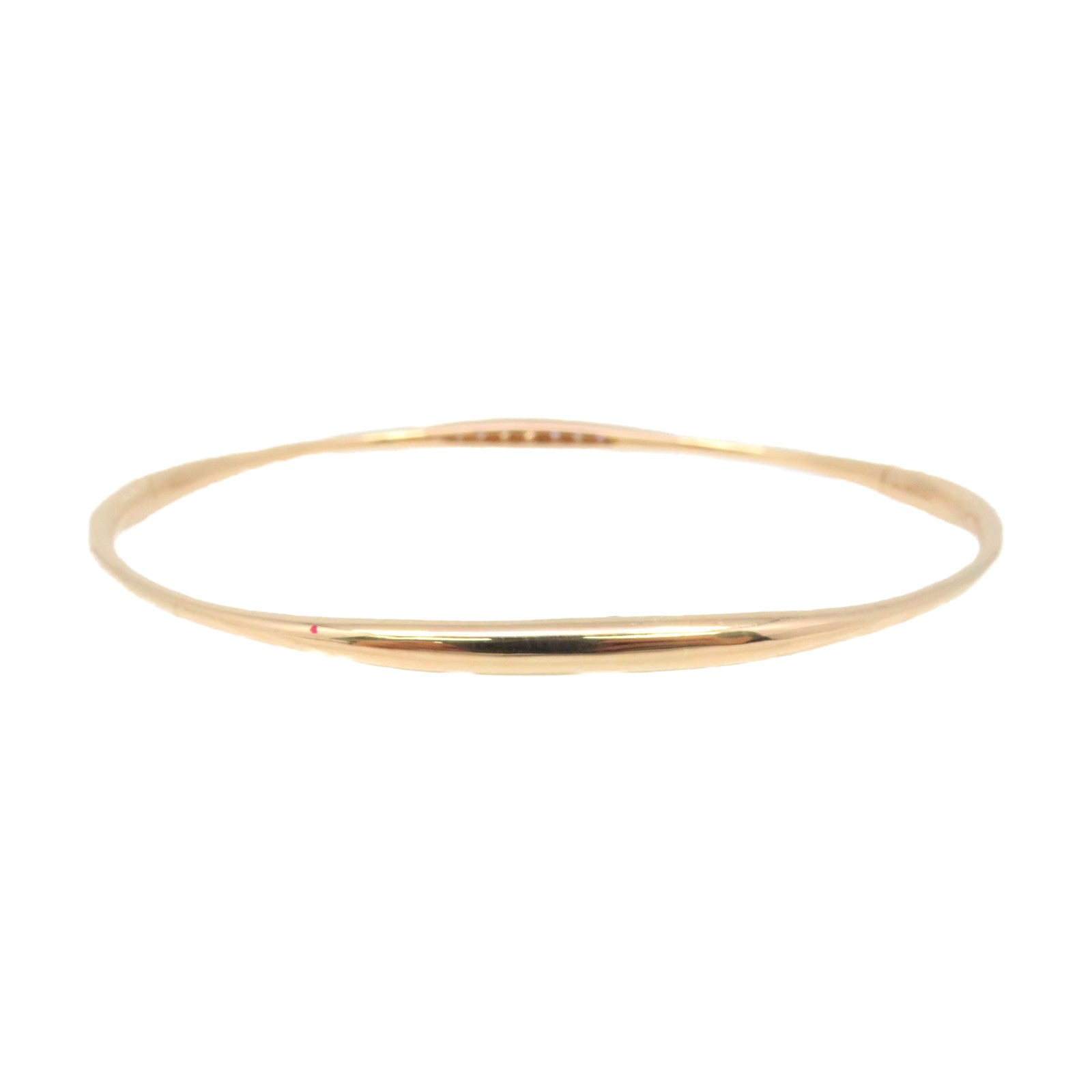 JEWELRY 【激減優惠】18K玫瑰金/鑽石Bangle手鏈金色