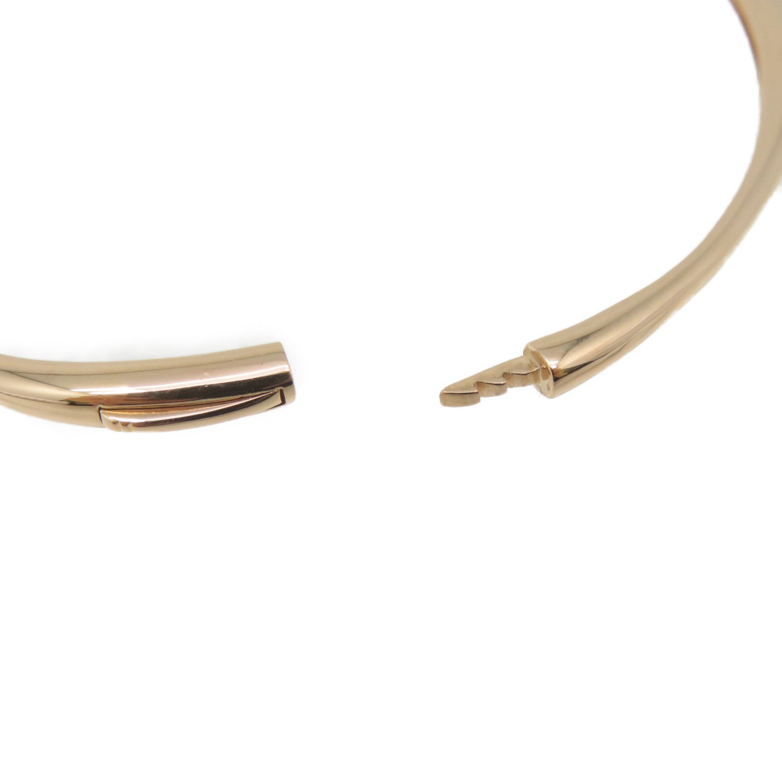 JEWELRY 【激減優惠】18K玫瑰金/鑽石Bangle手鏈金色