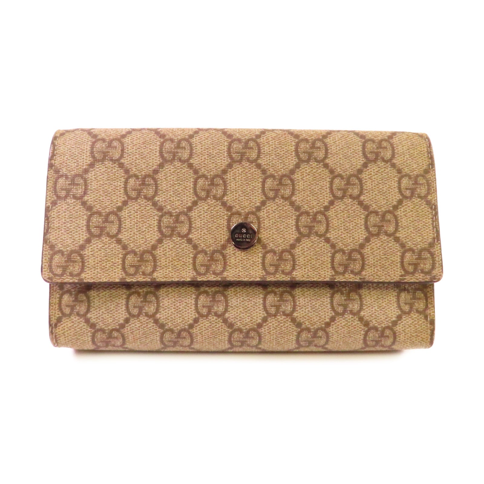 GUCCI 塗層帆布Waist Bag腰包啡色