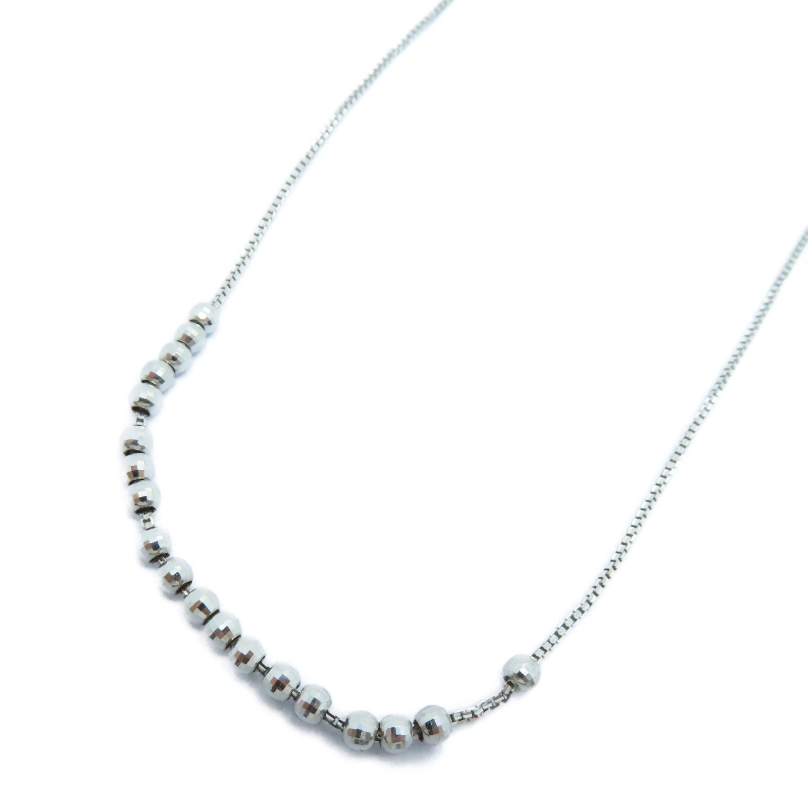 JEWELRY 18K白金Necklaces颈錬银色
