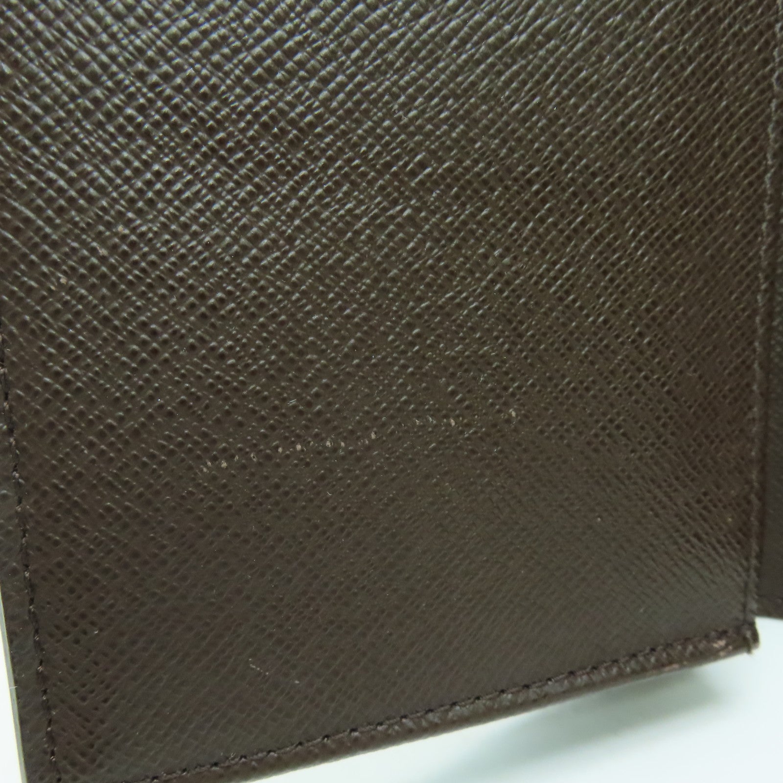 LOUIS VUITTON Damier Brazza Wallet金扣長錢包啡色