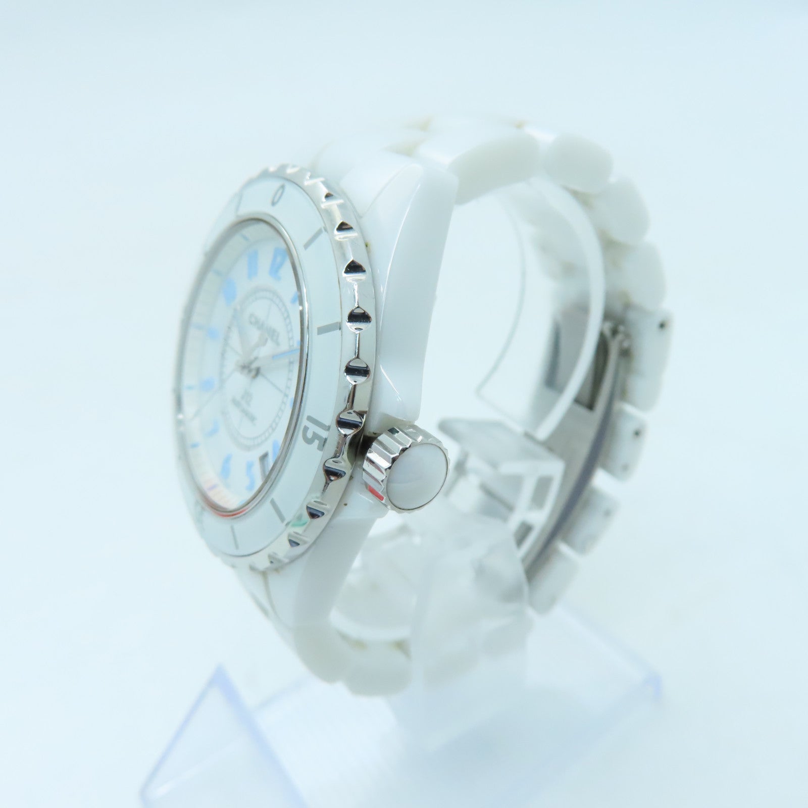 CHANEL J12 38mm陶瓷手錶自動機芯白色