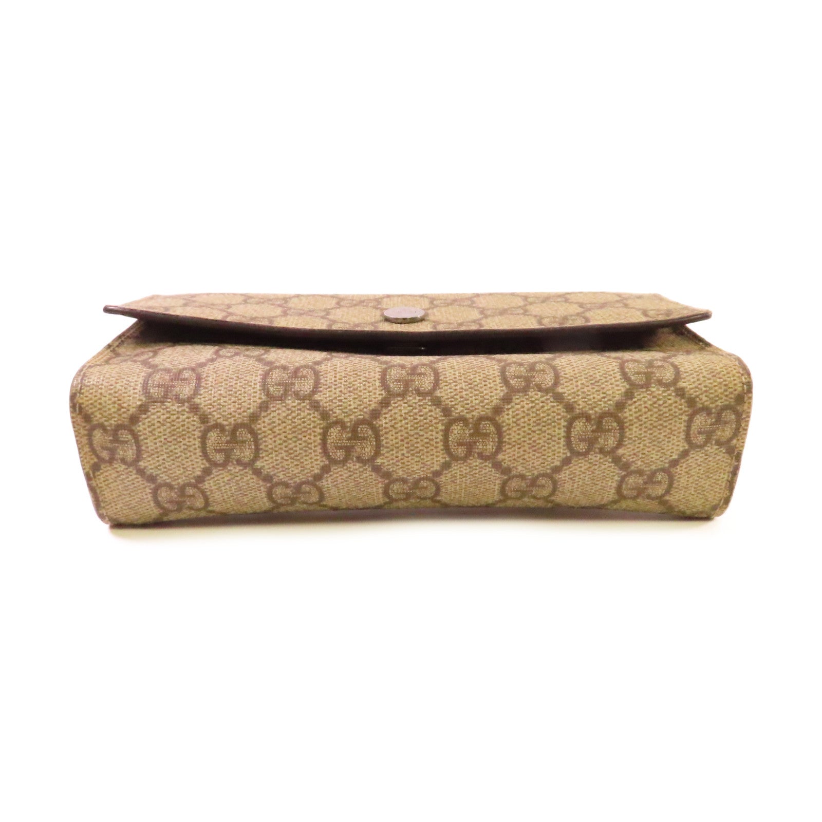 GUCCI 塗層帆布Waist Bag腰包啡色