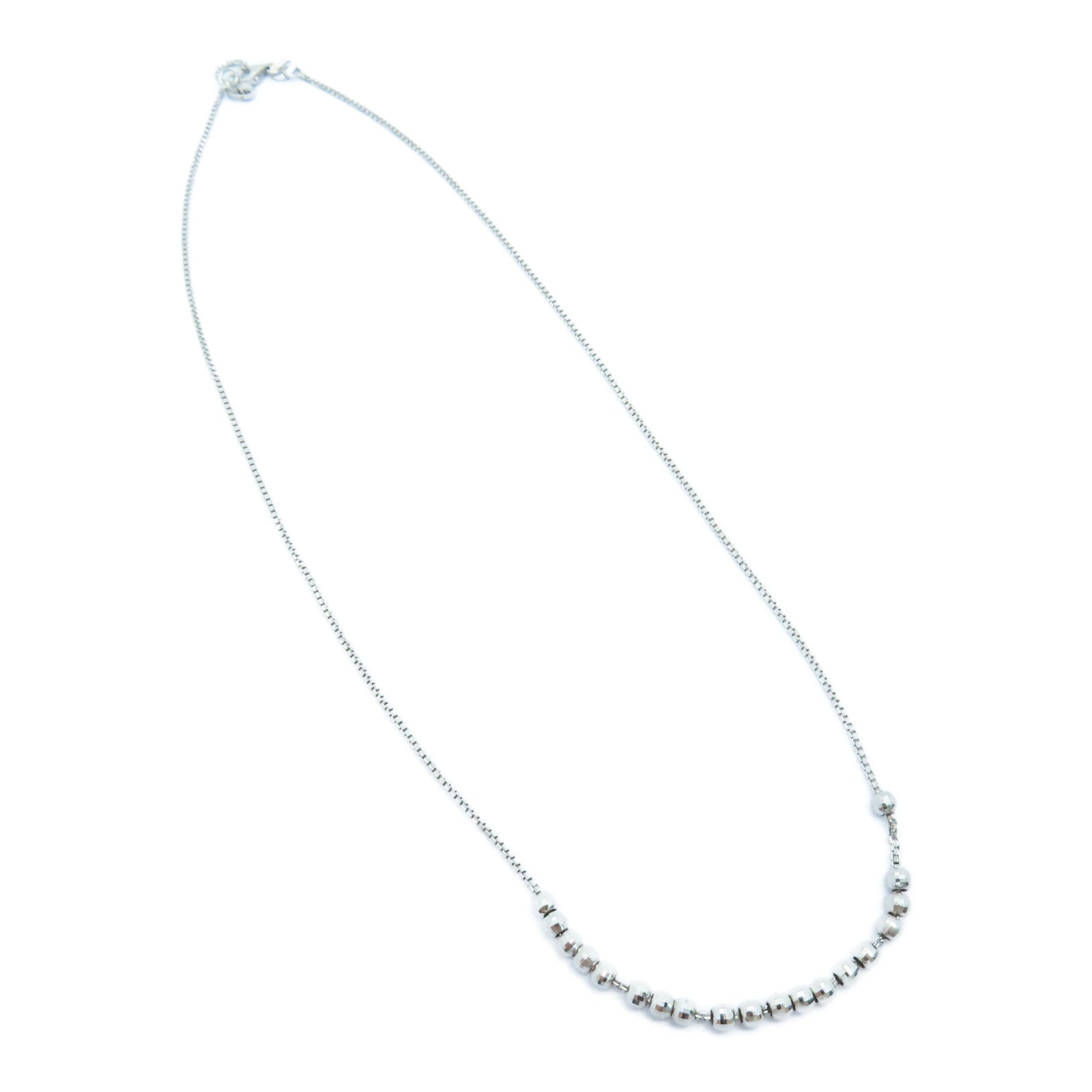 JEWELRY 18K白金Necklaces颈錬银色
