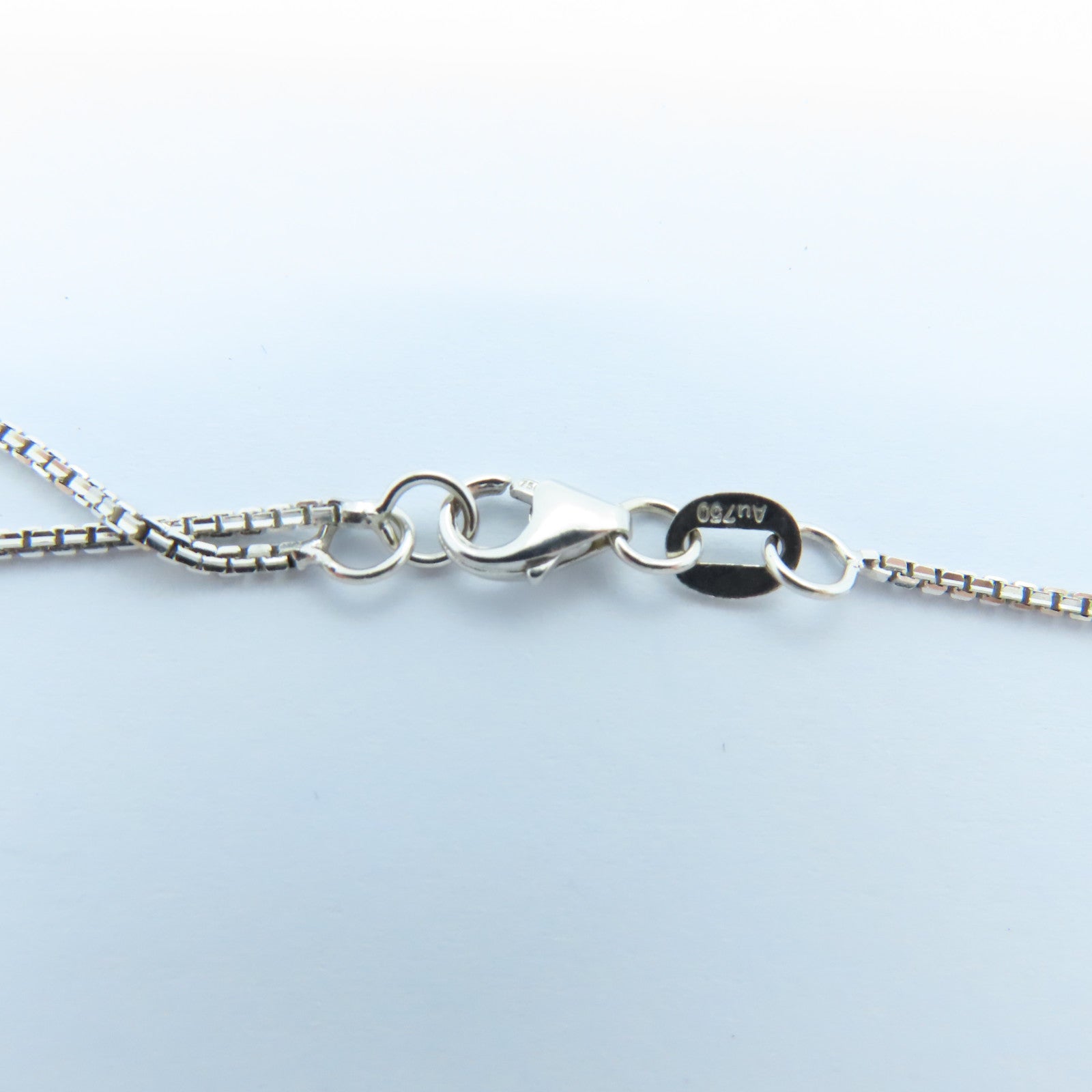 JEWELRY 18K白金Necklaces颈錬银色