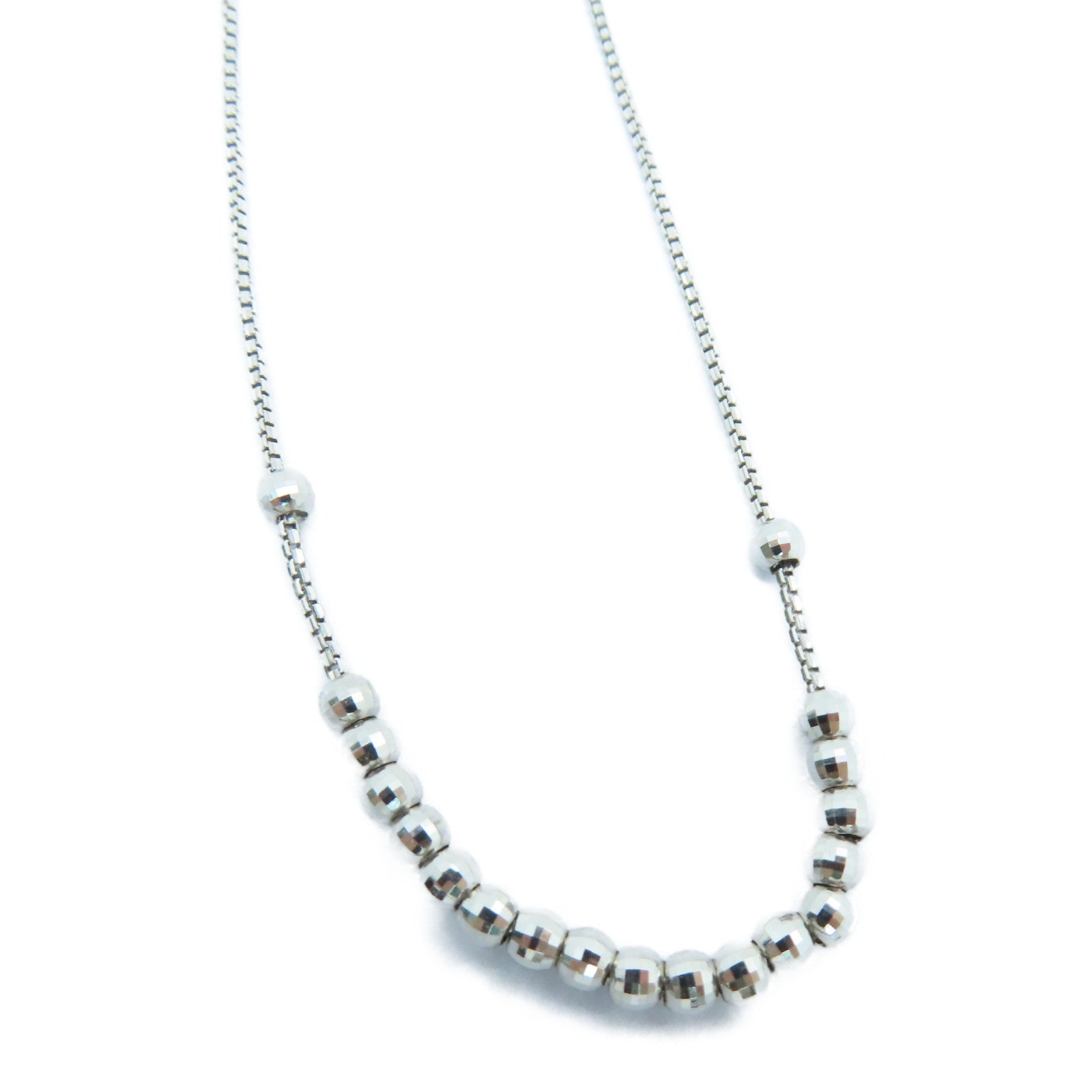 JEWELRY 18K白金Necklaces颈錬银色
