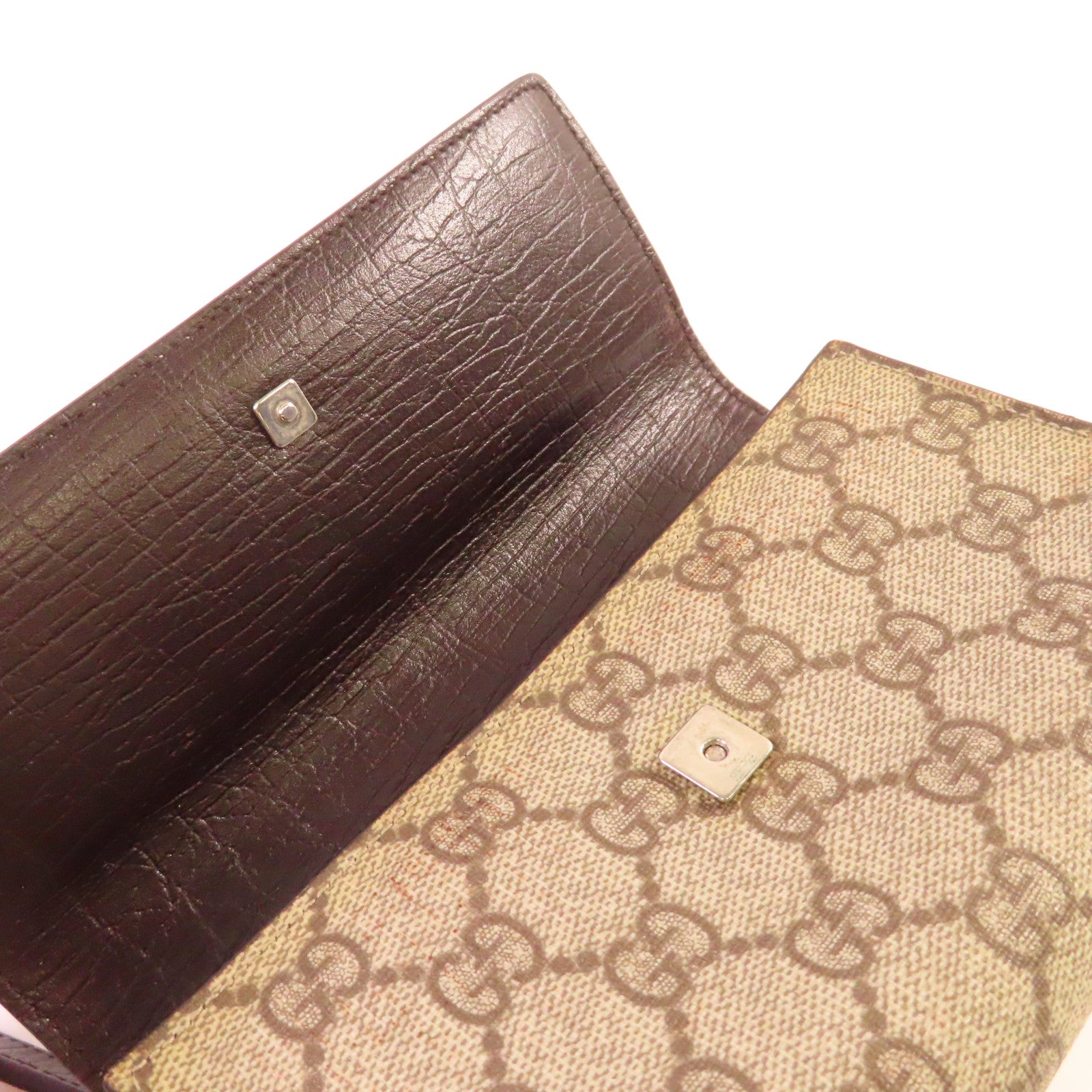 GUCCI 塗層帆布Waist Bag腰包啡色