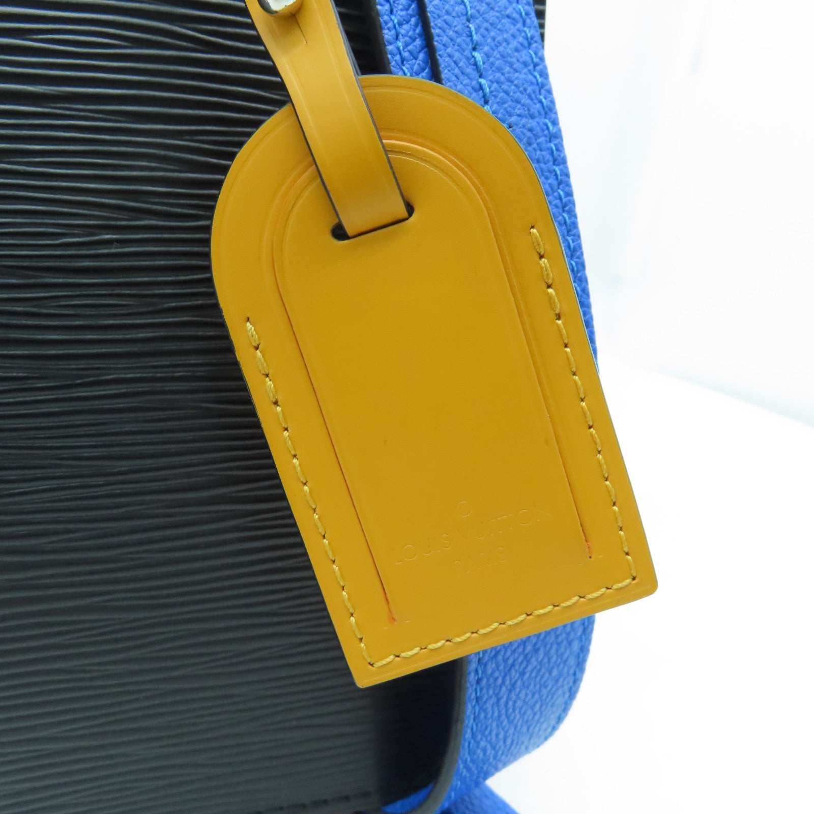 LOUIS VUITTON Epi Neo Monceau銀扣肩背袋黑色紅色