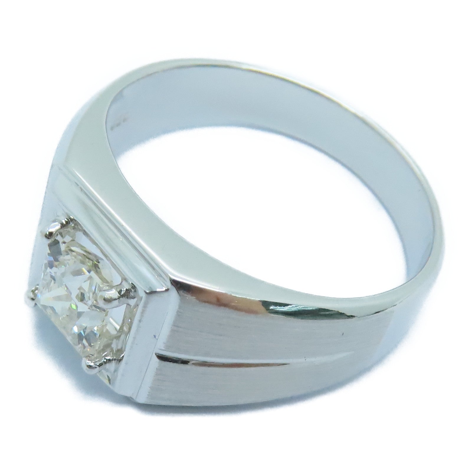 JEWELRY 18K白金Diamond Ring钻石戒指US#10