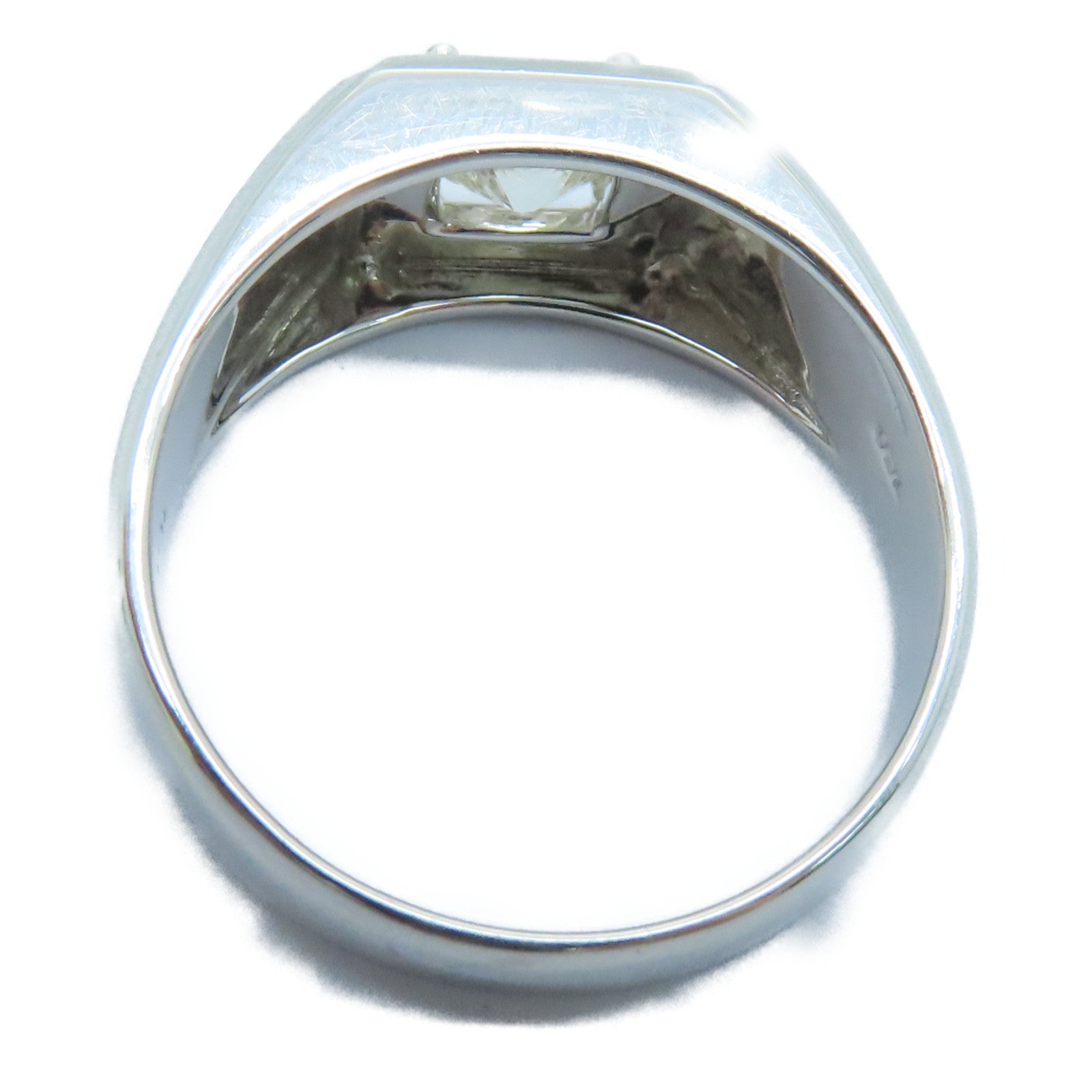 JEWELRY 18K白金Diamond Ring钻石戒指US#10