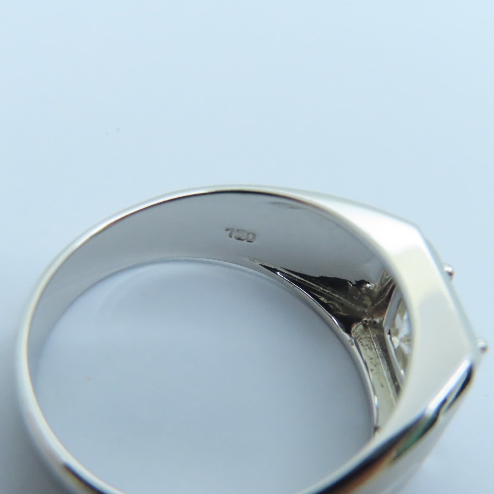 JEWELRY 18K白金Diamond Ring钻石戒指US#10