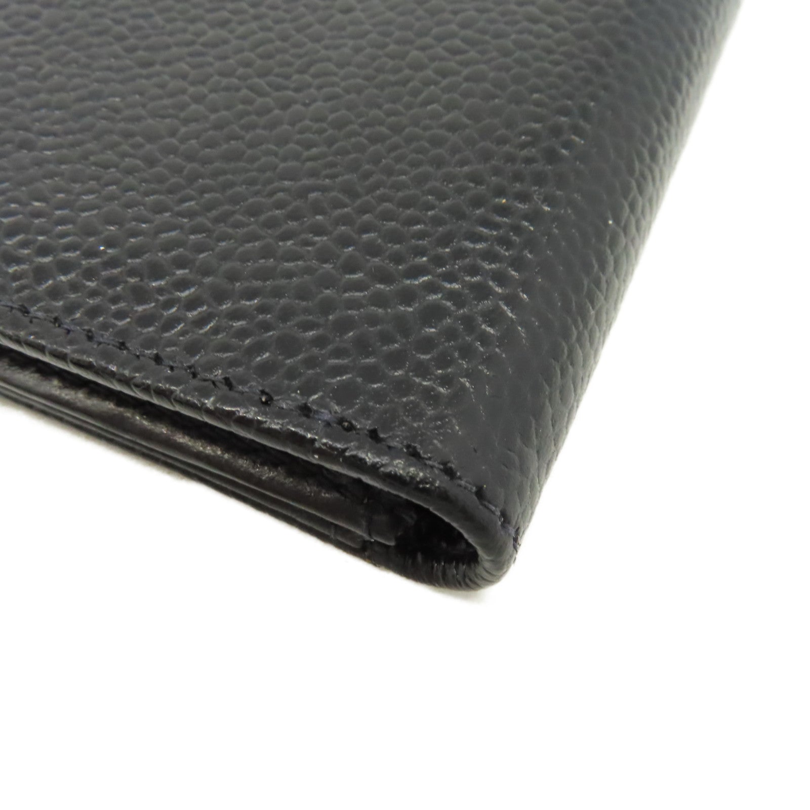 CHANEL Caviar皮革Vintage Card Case卡片套黑色