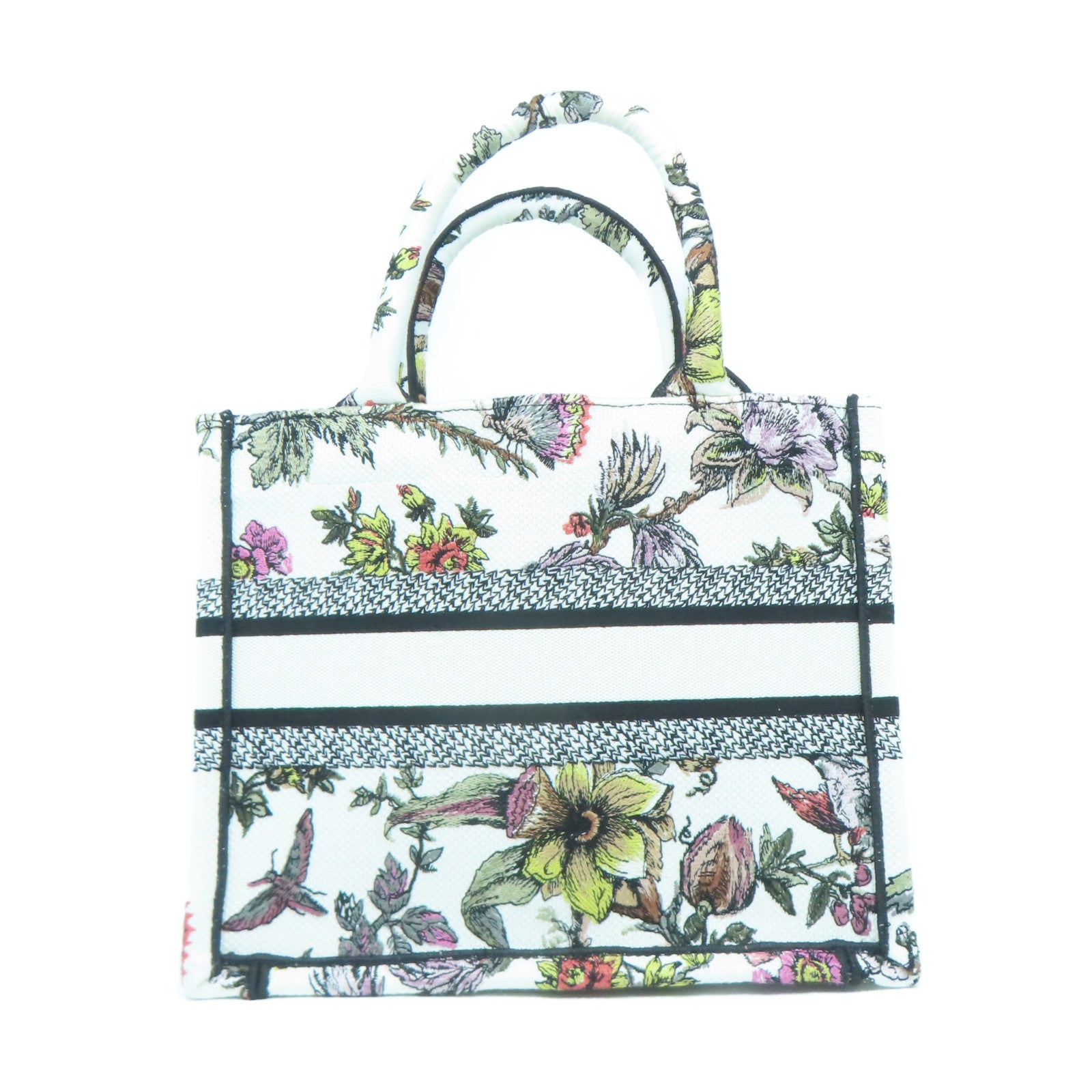 Dior 帆布Small Book Tote手挽袋白色