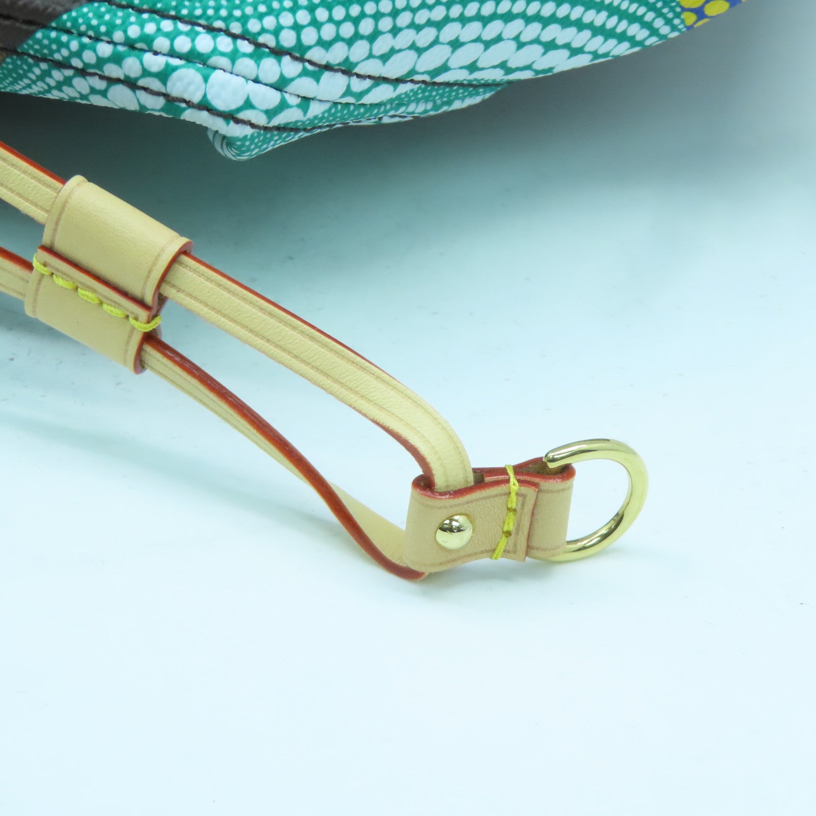 LOUIS VUITTON Monogram Lv x YK Neverfull MM金扣肩背袋啡色