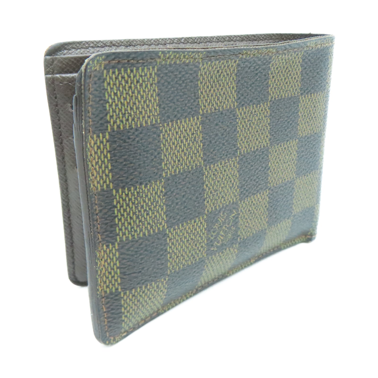LOUIS VUITTON Damier Wallet wallet brown