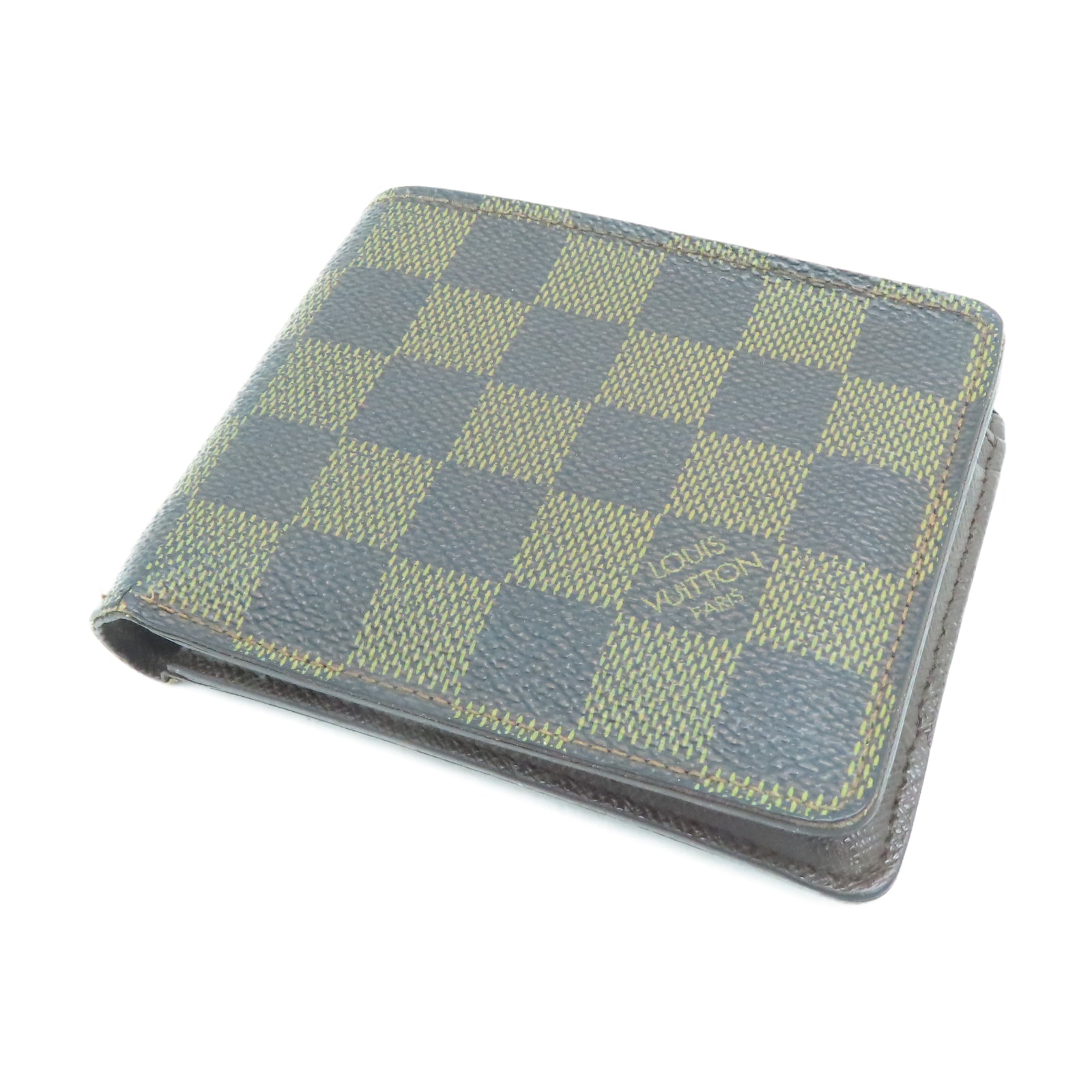 LOUIS VUITTON Damier Wallet wallet brown