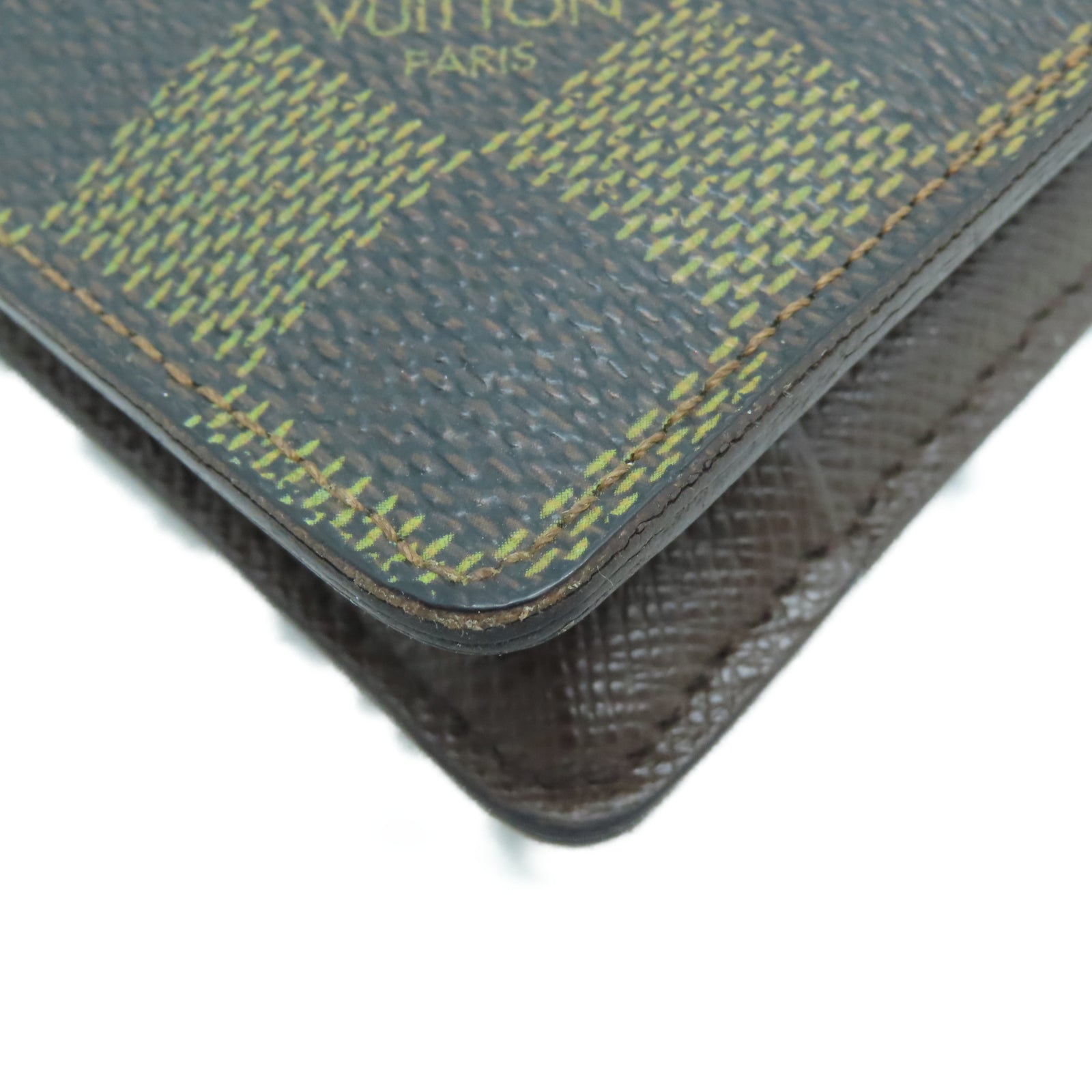 LOUIS VUITTON Damier Wallet wallet brown