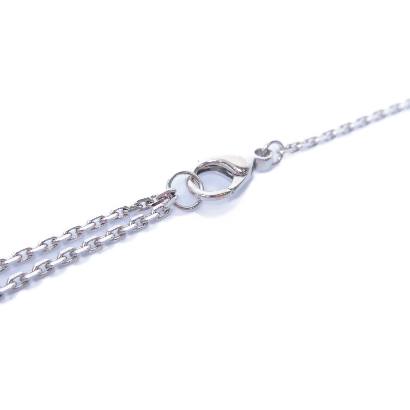 CHANEL 18K白金Necklace項鍊黑色