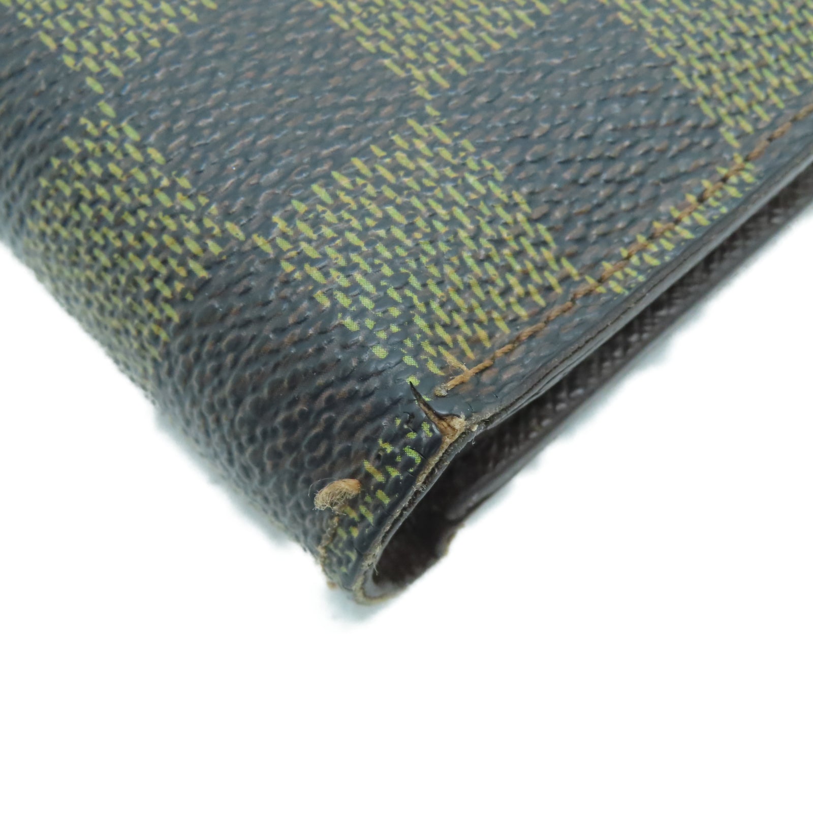 LOUIS VUITTON Damier Wallet wallet brown