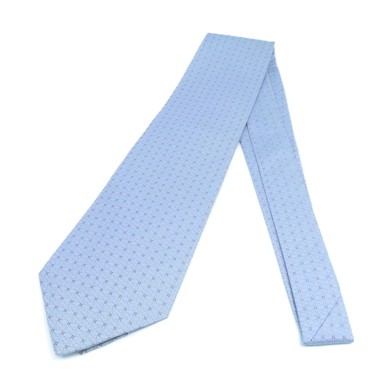 GUCCI 【激減優惠】絲質Necktie領帶淺紫色