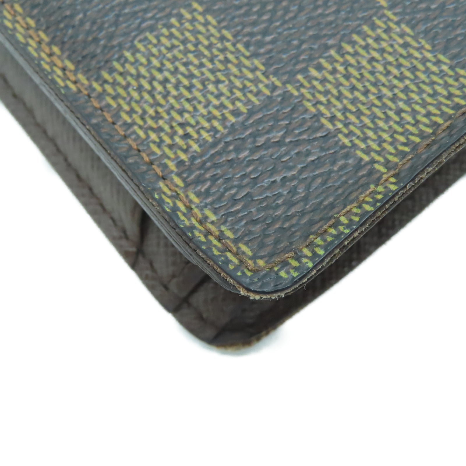 LOUIS VUITTON Damier Wallet wallet brown