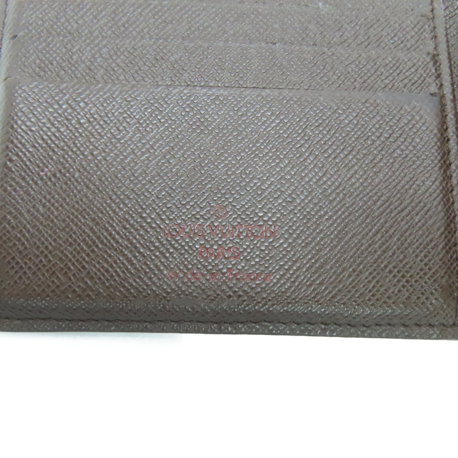 LOUIS VUITTON Damier Wallet wallet brown
