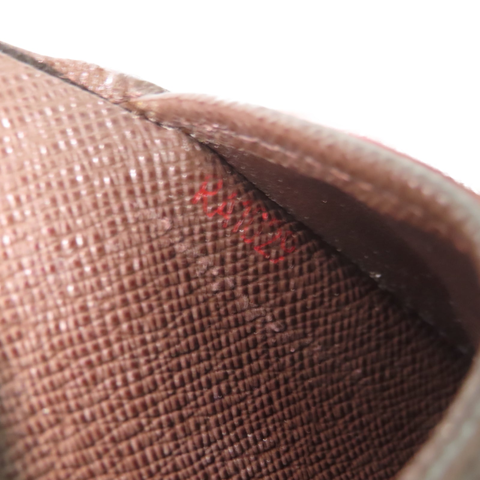 LOUIS VUITTON Damier Wallet wallet brown