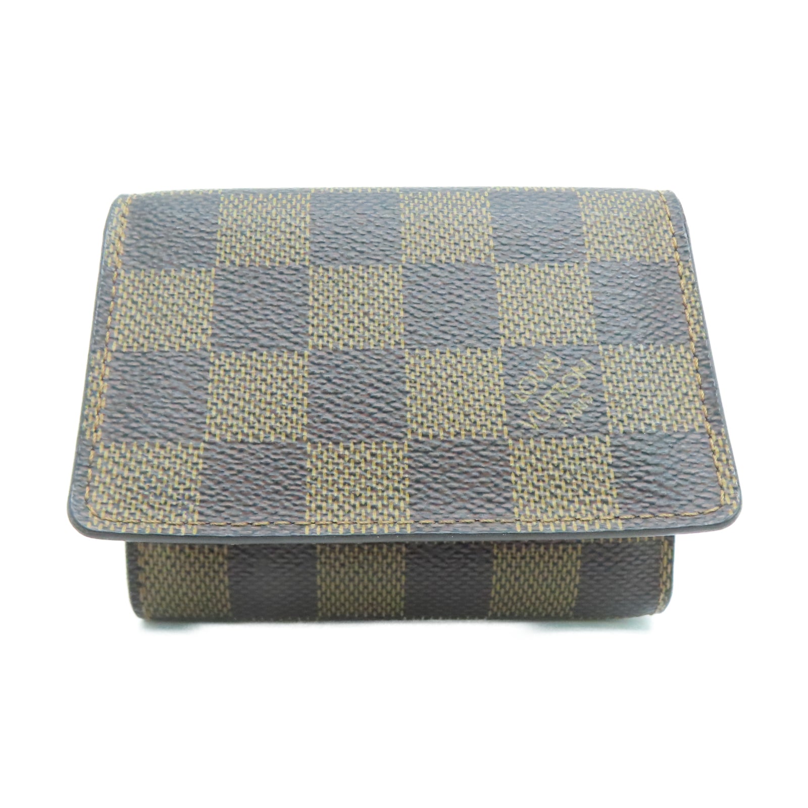LOUIS VUITTON Damier Card Case卡片包棕色