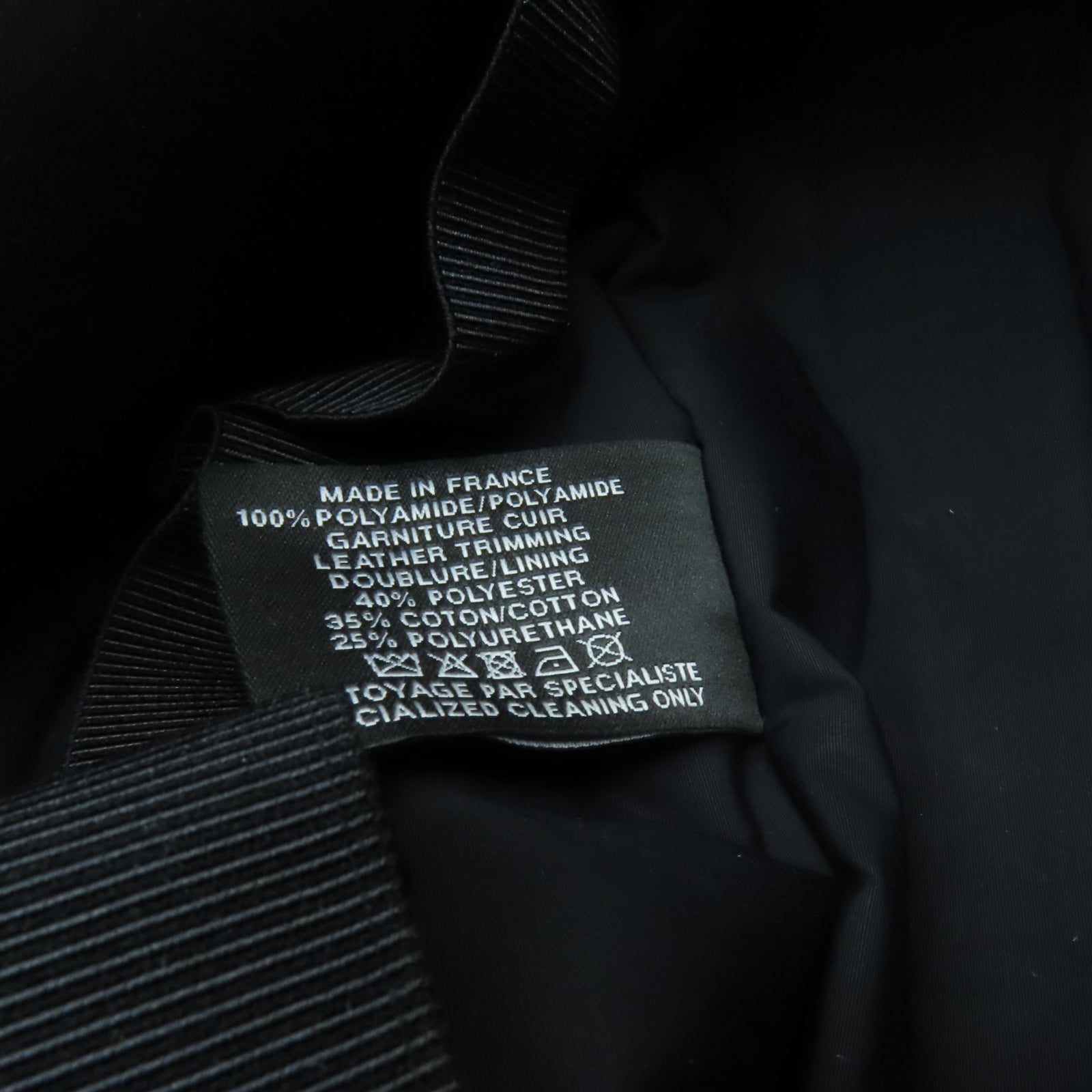 HERMES 尼龍Travel Pouch手拿包藍色