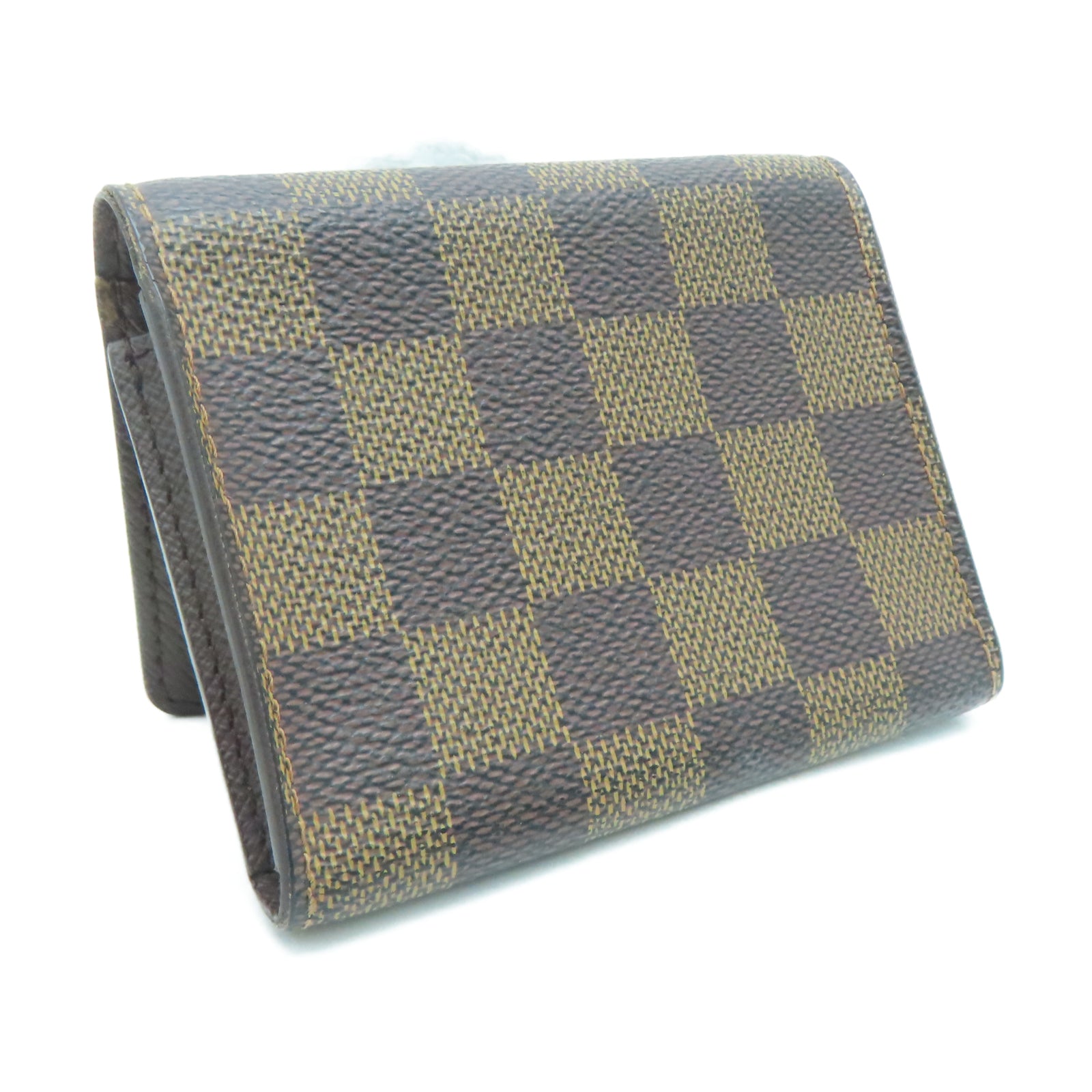 LOUIS VUITTON Damier Card Case卡片包棕色
