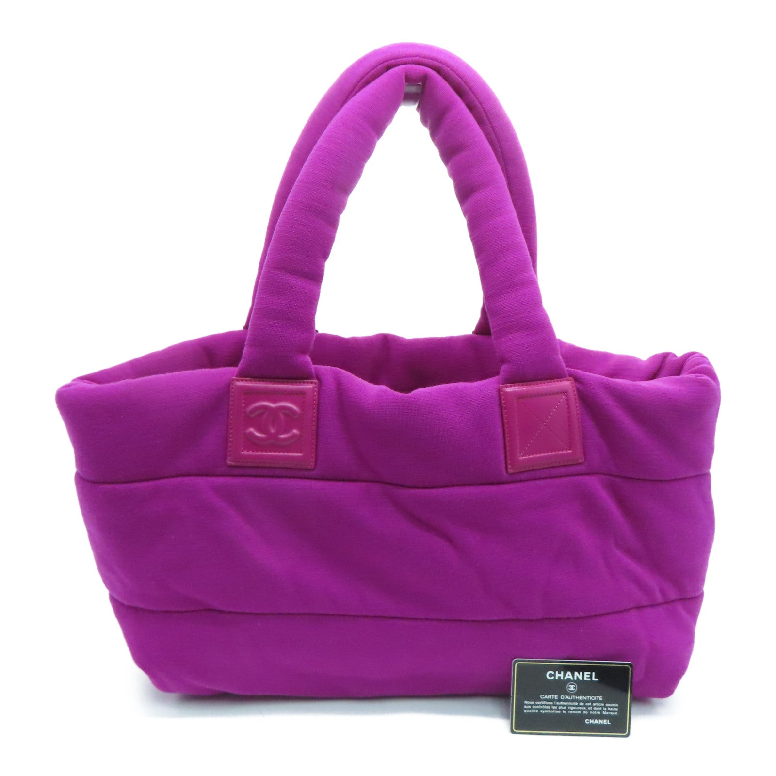 CHANEL 菱格牛皮皮革/帆布Shoulder Bag银扣肩背袋黑色/紫色