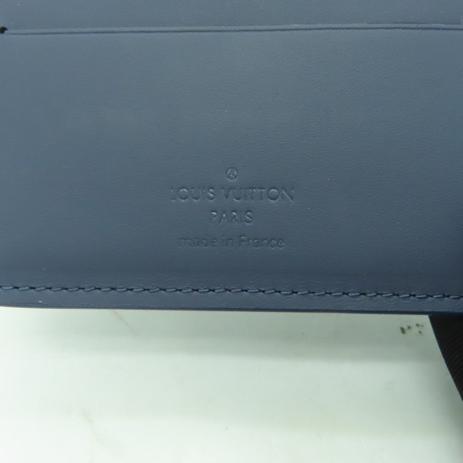 LOUIS VUITTON Monogram Shadow Multiple Wallet錢包藍色