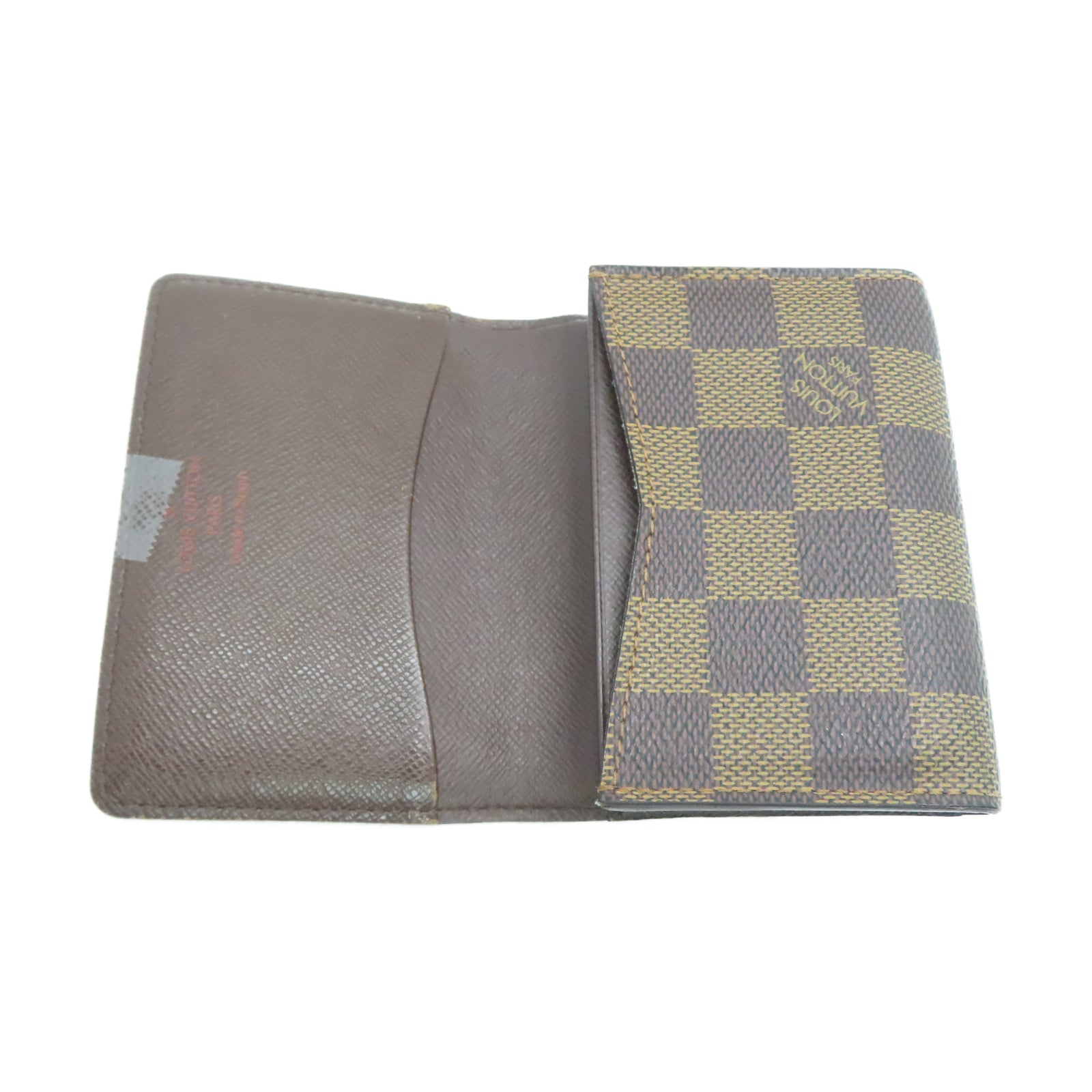 LOUIS VUITTON Damier Card Case卡片包棕色