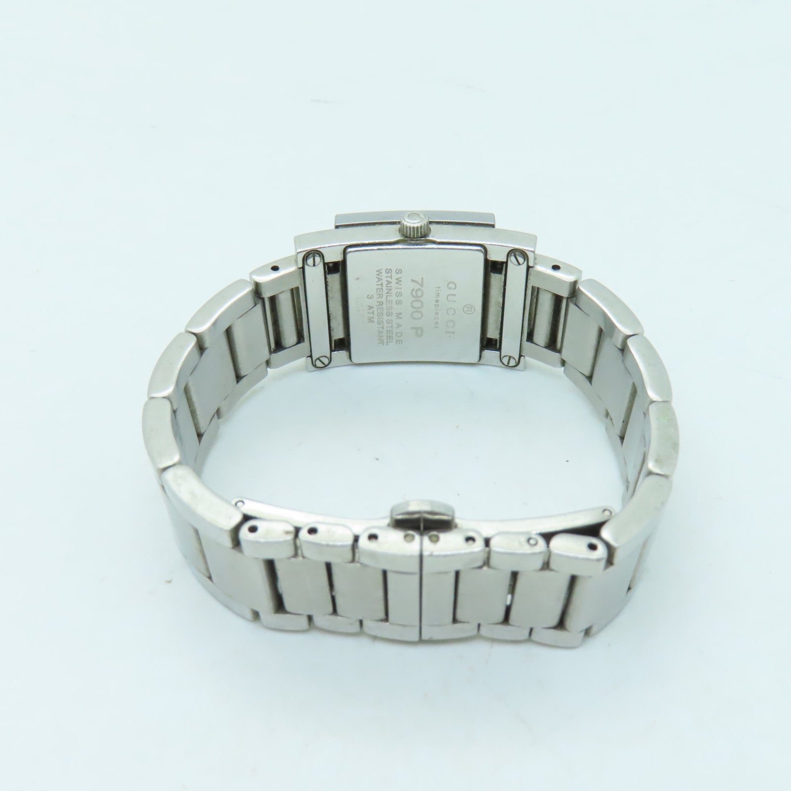 GUCCI Quartz Watch不鏽鋼手錶石英機芯黑色
