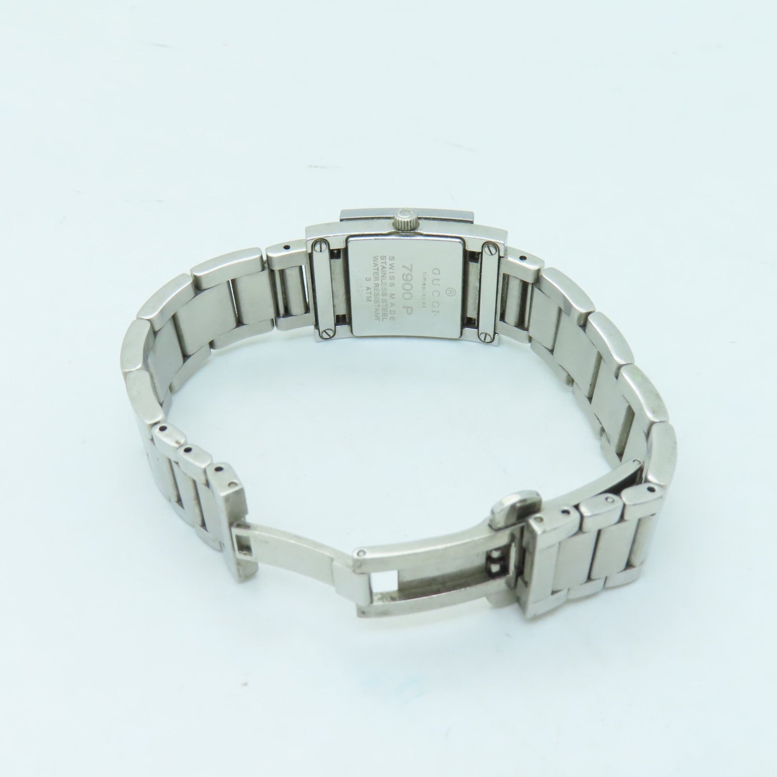 GUCCI Quartz Watch不鏽鋼手錶石英機芯黑色
