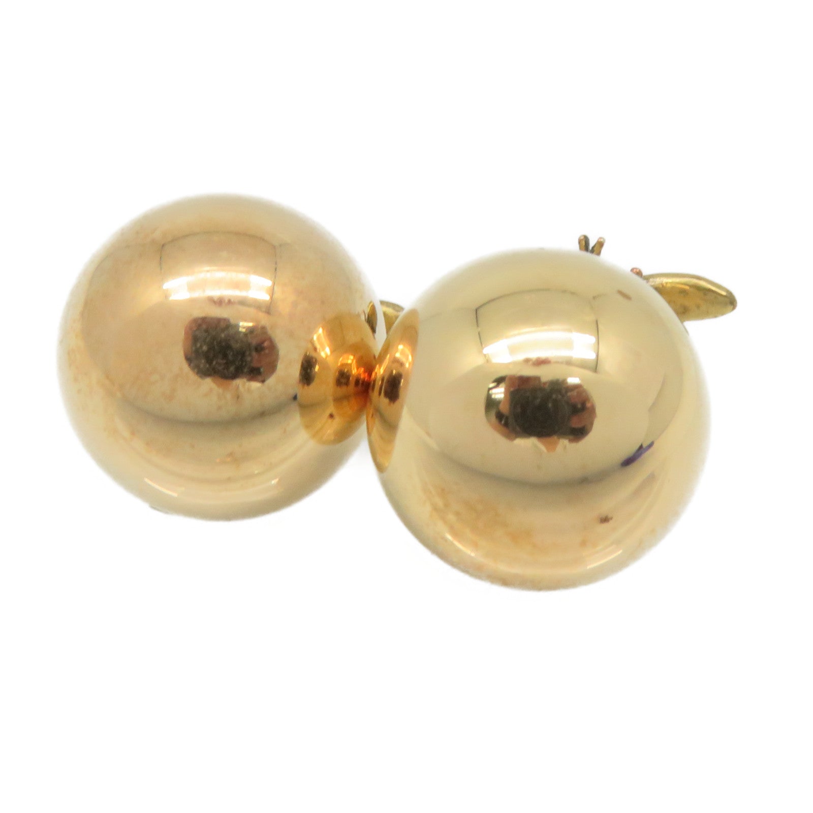 Dior Metal Earrings Gold Gold