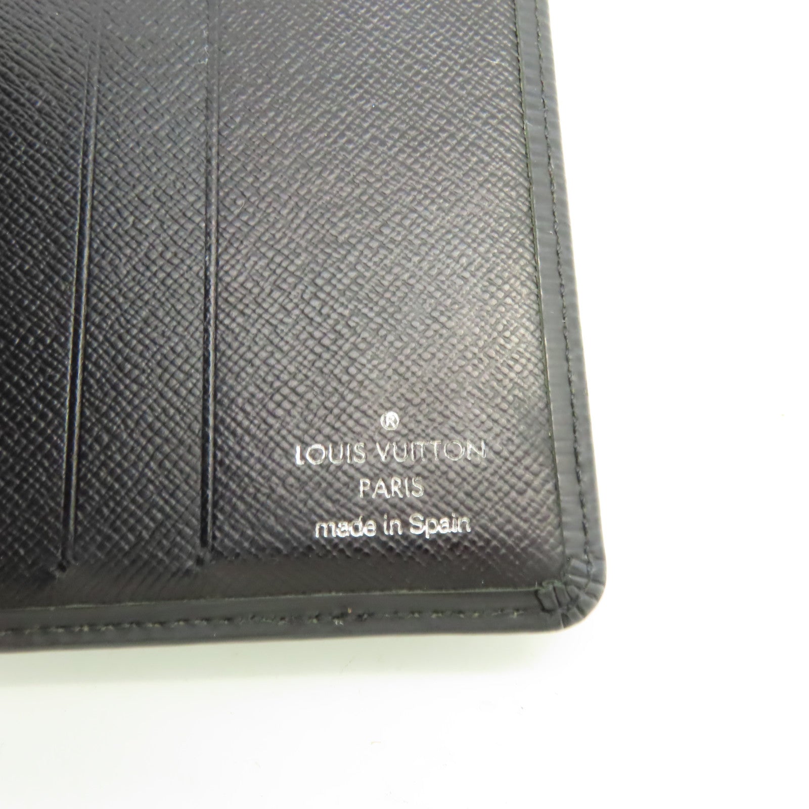 LOUIS VUITTON Epi Short Wallet短錢包黑色