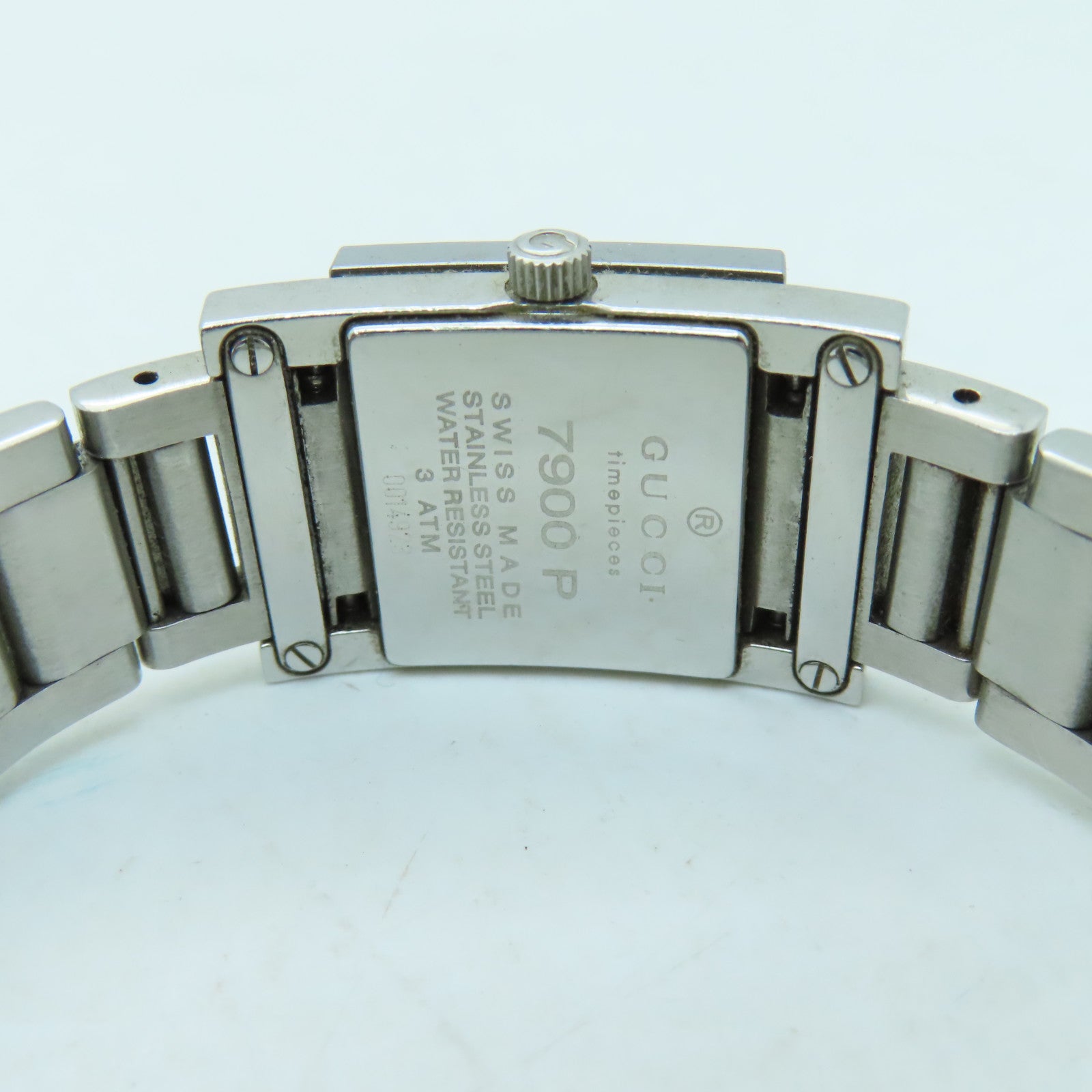 GUCCI Quartz Watch不鏽鋼手錶石英機芯黑色