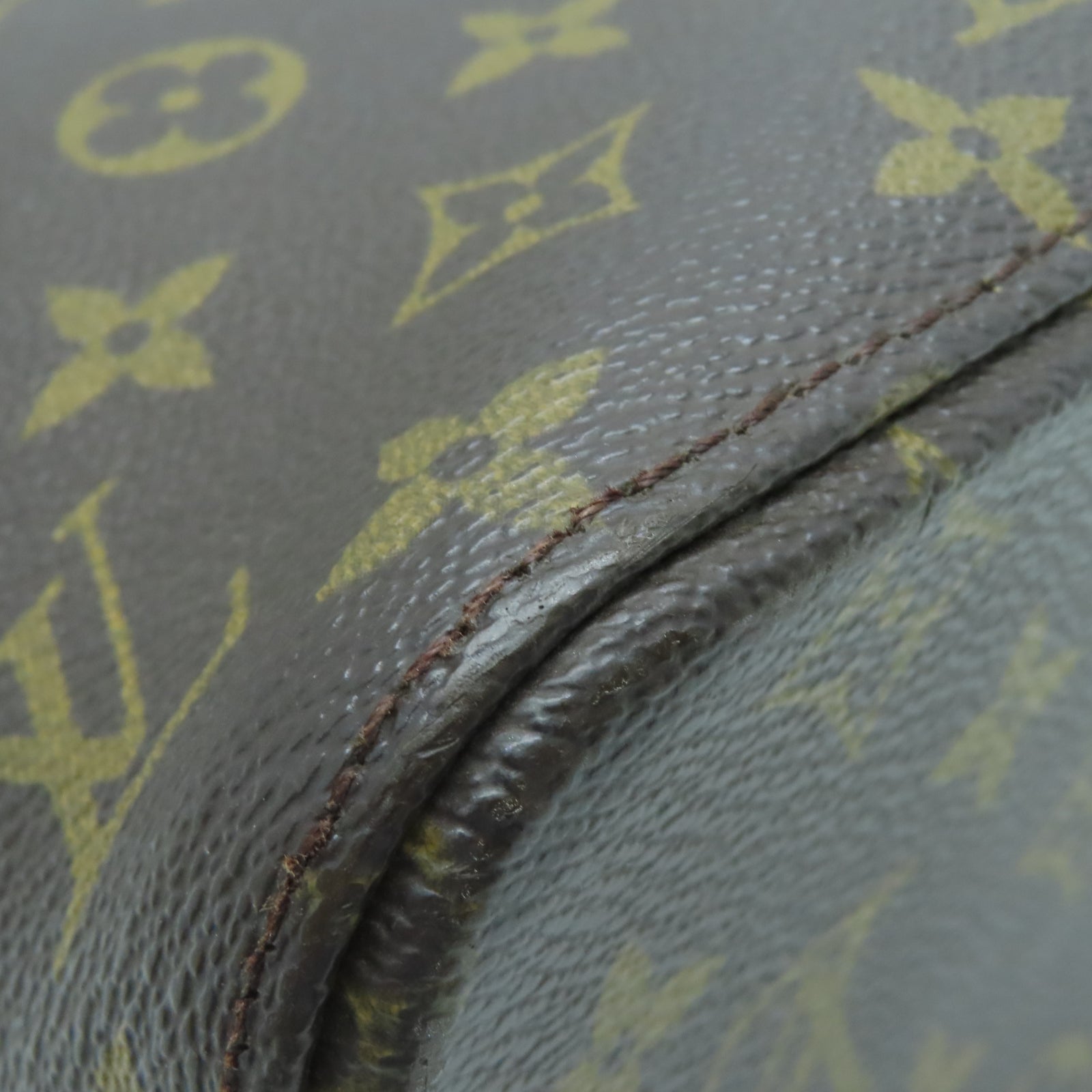 LOUIS VUITTON Monogram Luco Tote Bag金扣手挽袋棕色