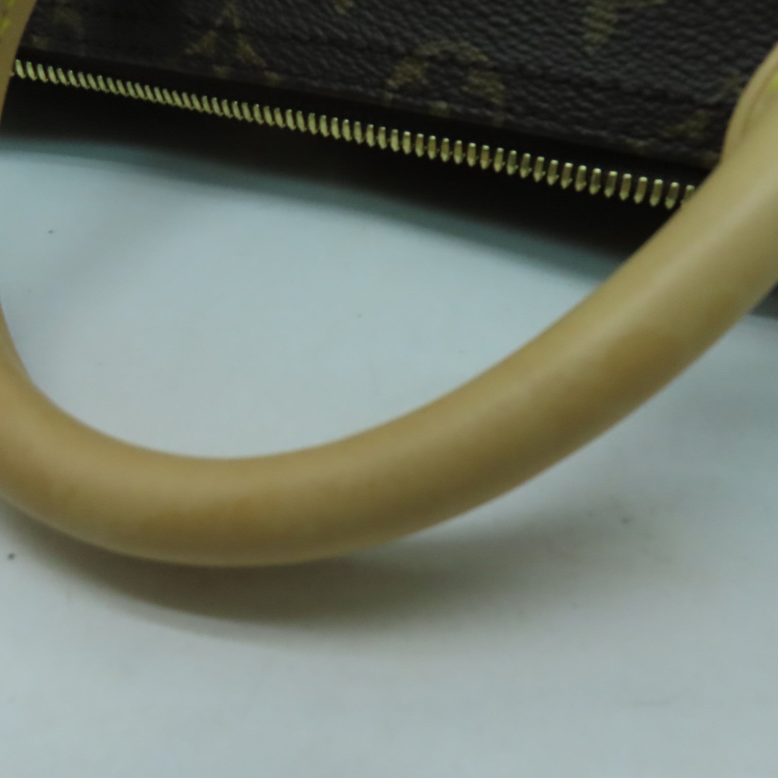 LOUIS VUITTON Monogram Speedy Bandouliere 35金扣手挽袋啡色