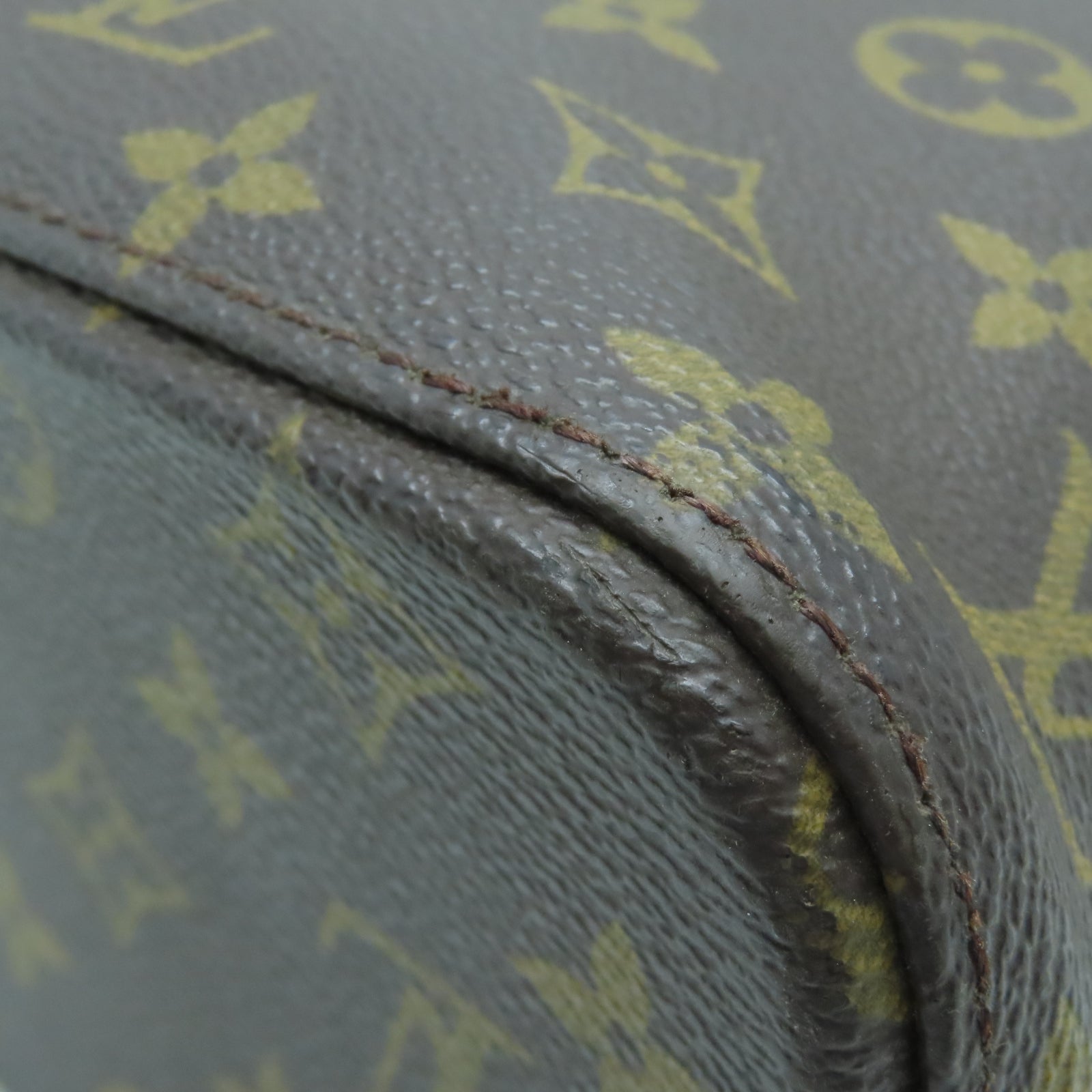 LOUIS VUITTON Monogram Luco Tote Bag金扣手挽袋棕色
