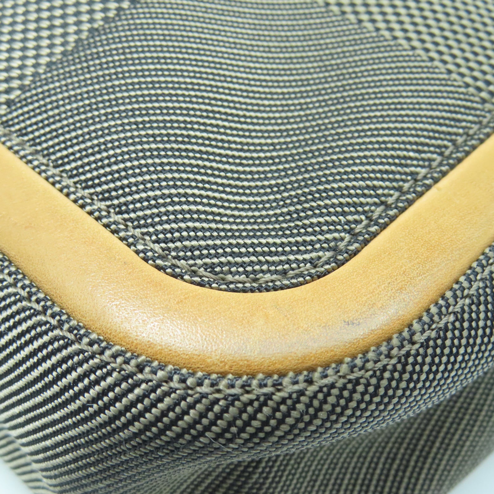LOUIS VUITTON Damier Geant Compagnon Shoulder Bag Silver Buckle Brown Shoulder Bag